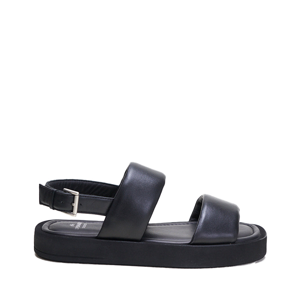 Nappa Black Chunky Sandals CPH767 - 1