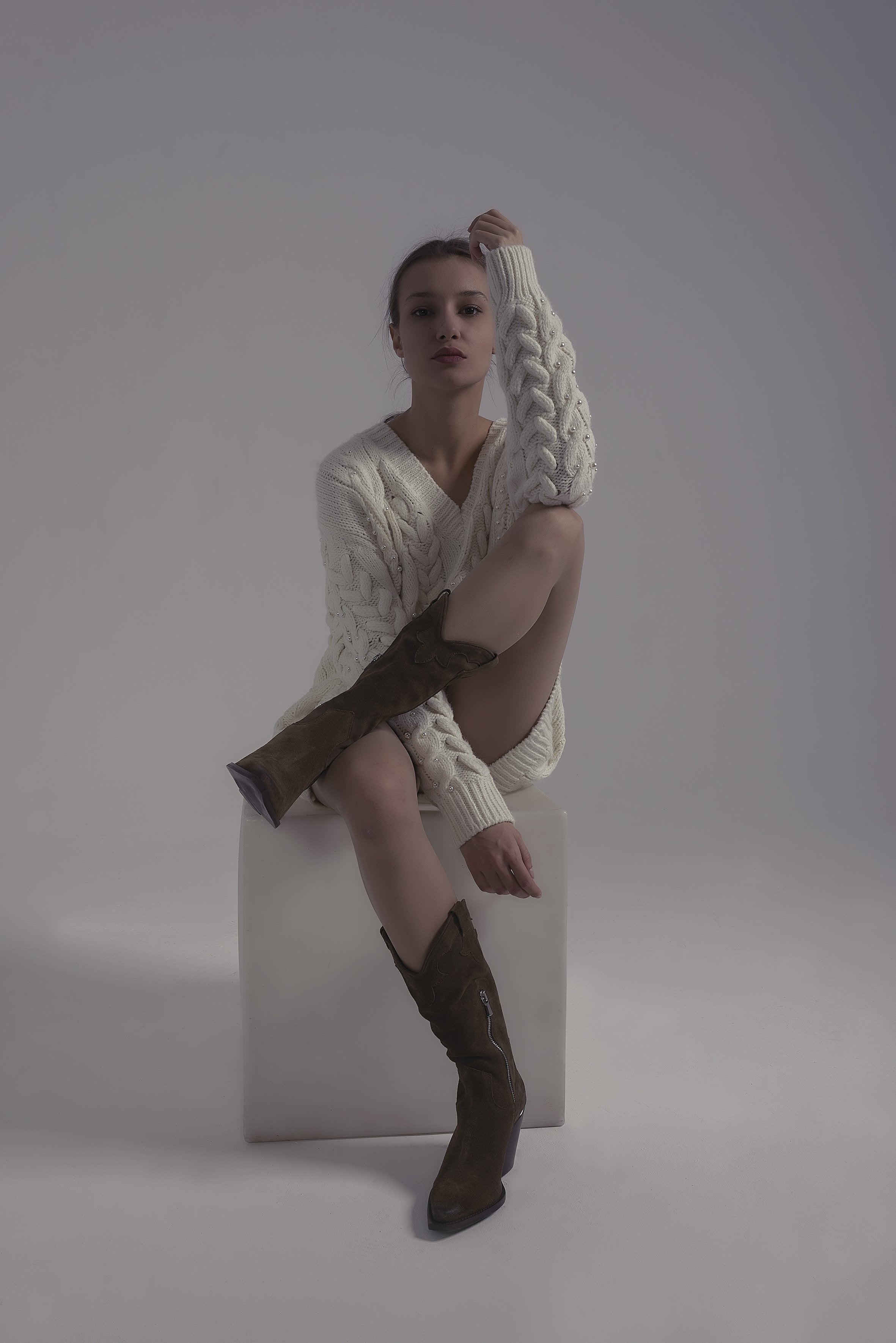 Brooke Suede Antelope Boots - 2