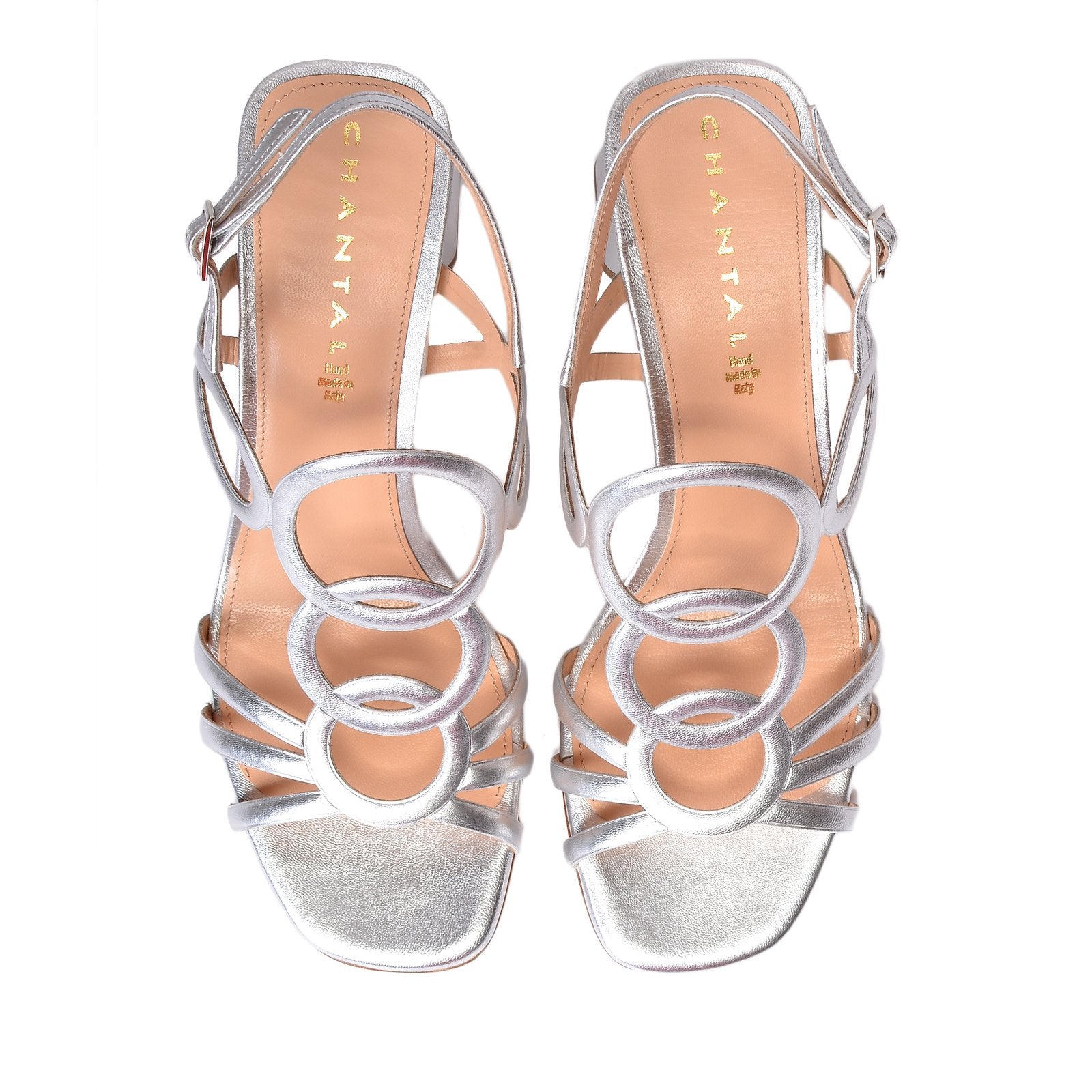 Luxor Leather Sandals 209/Silver - 3