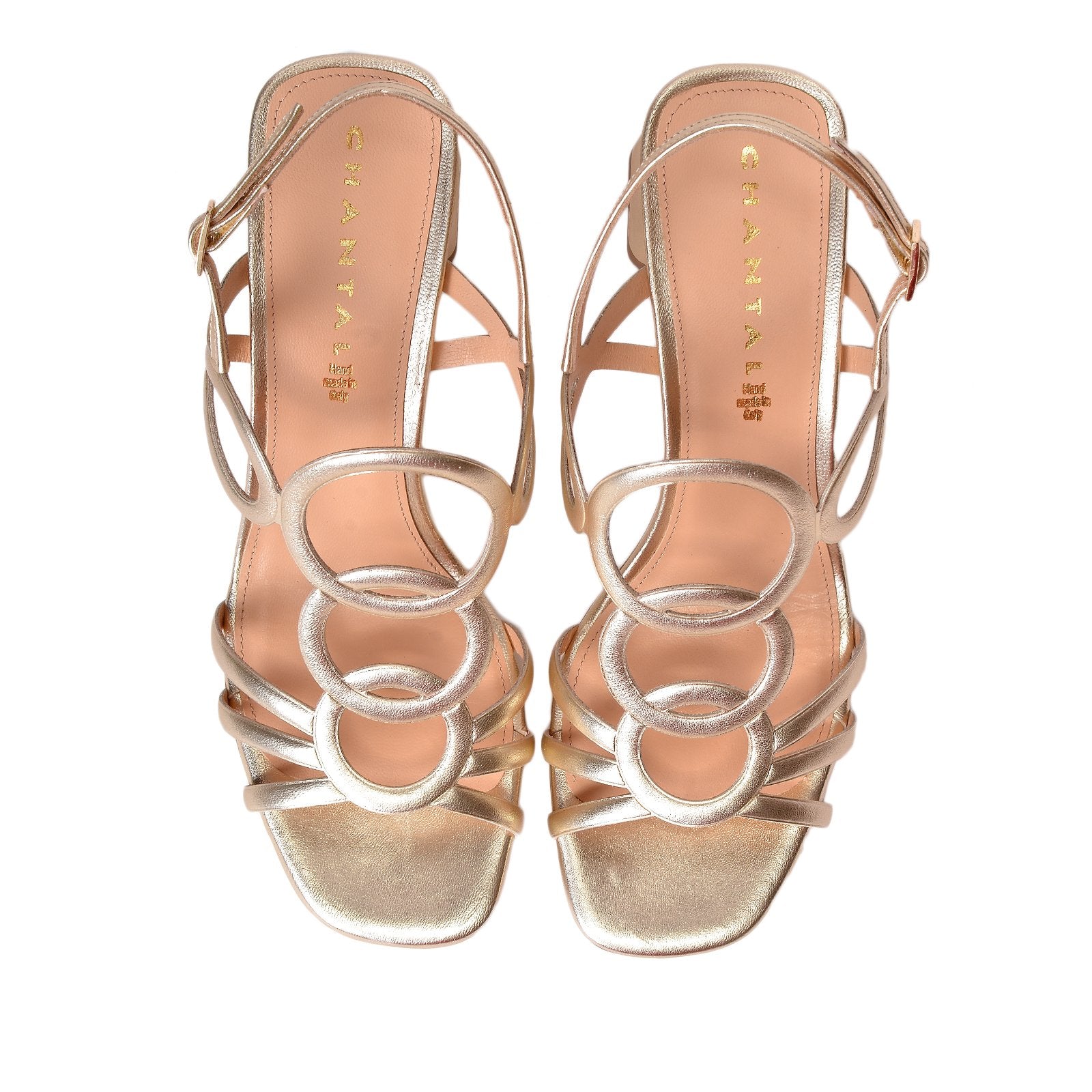 Luxor Leather Sandals 209/Gold - 3