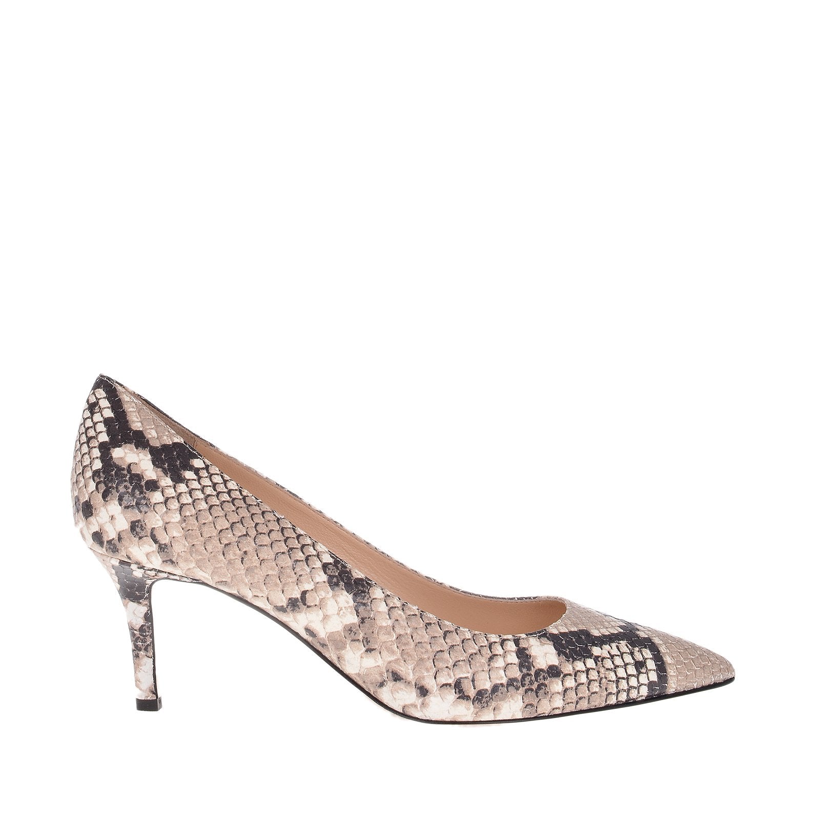 Milly Python Pumps Heels Snake Camel 2012 - 1