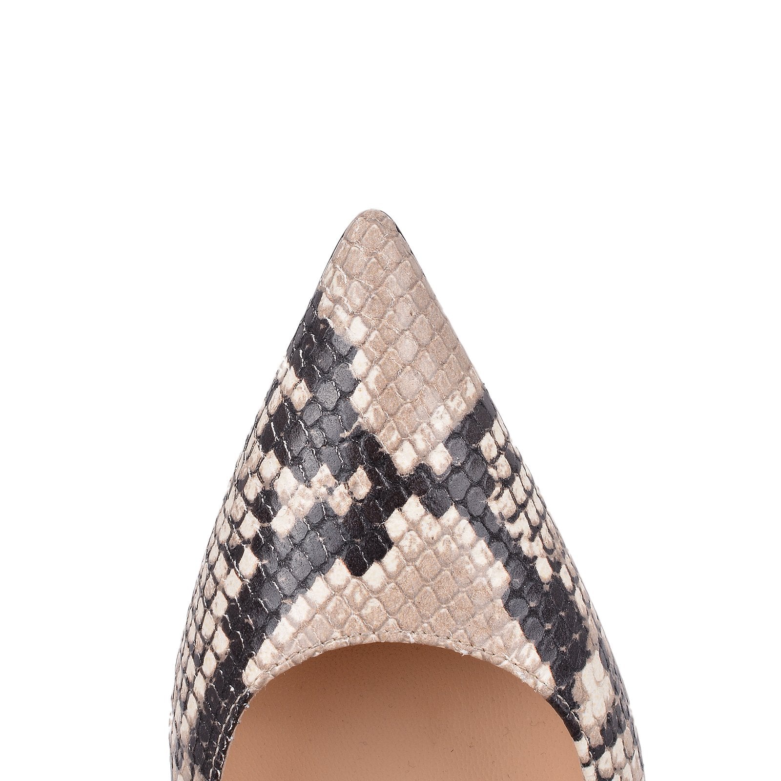 Milly Python Pumps Heels Snake Camel 2012 - 5