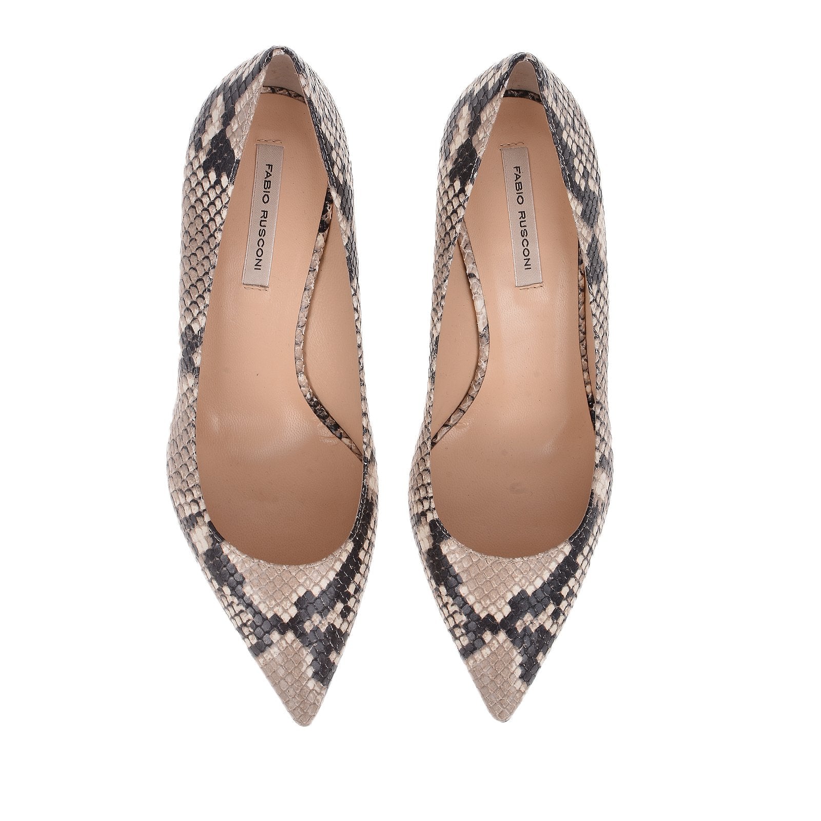 Milly Python Pumps Heels Snake Camel 2012 - 3