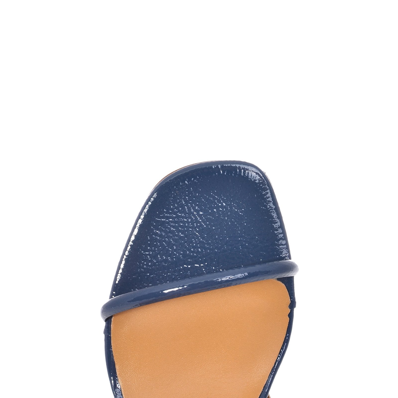 Iside Navy Naplack Leather Sandals NAVY87735 - 9