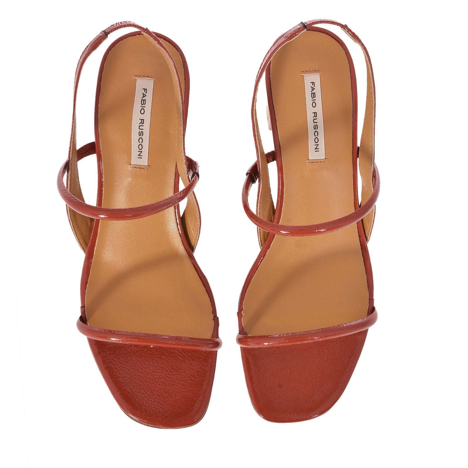 Iside Brick Naplack Leather Sandals BRICK49962 - 3