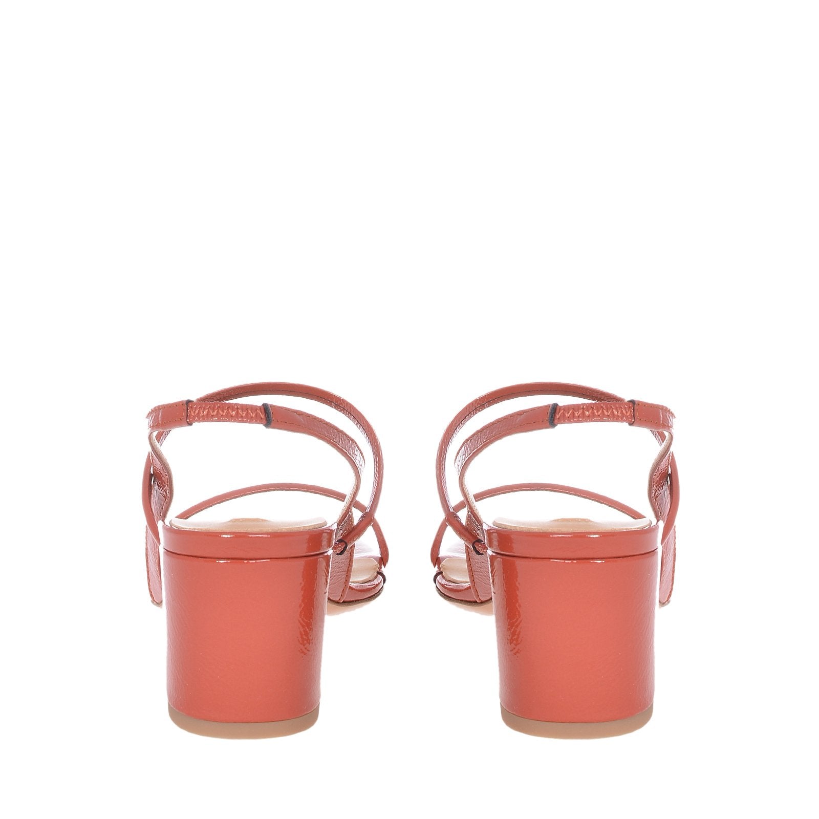 Iside Brick Naplack Leather Sandals BRICK49962 - 4