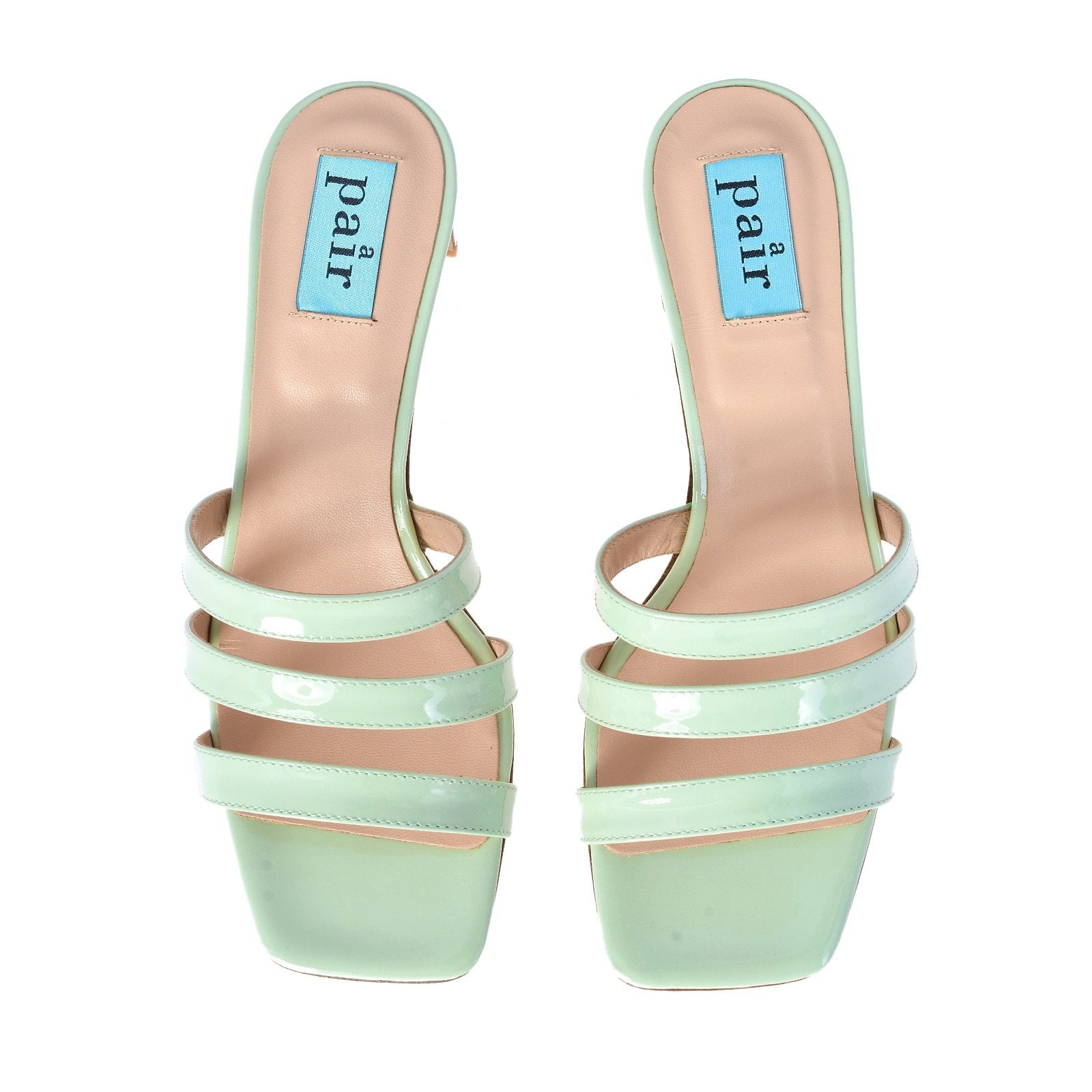 New Heels Mule Sandals In Aquamarine SAN/G31 - 5