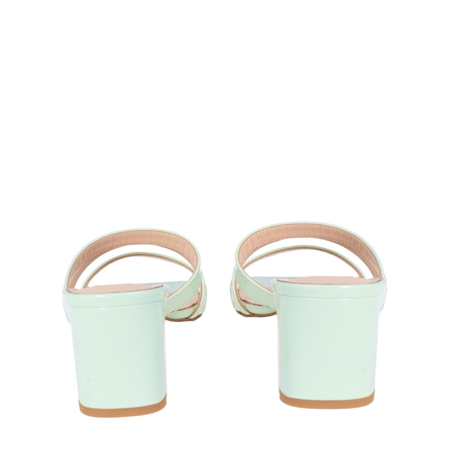 New Heels Mule Sandals In Aquamarine SAN/G31 - 7