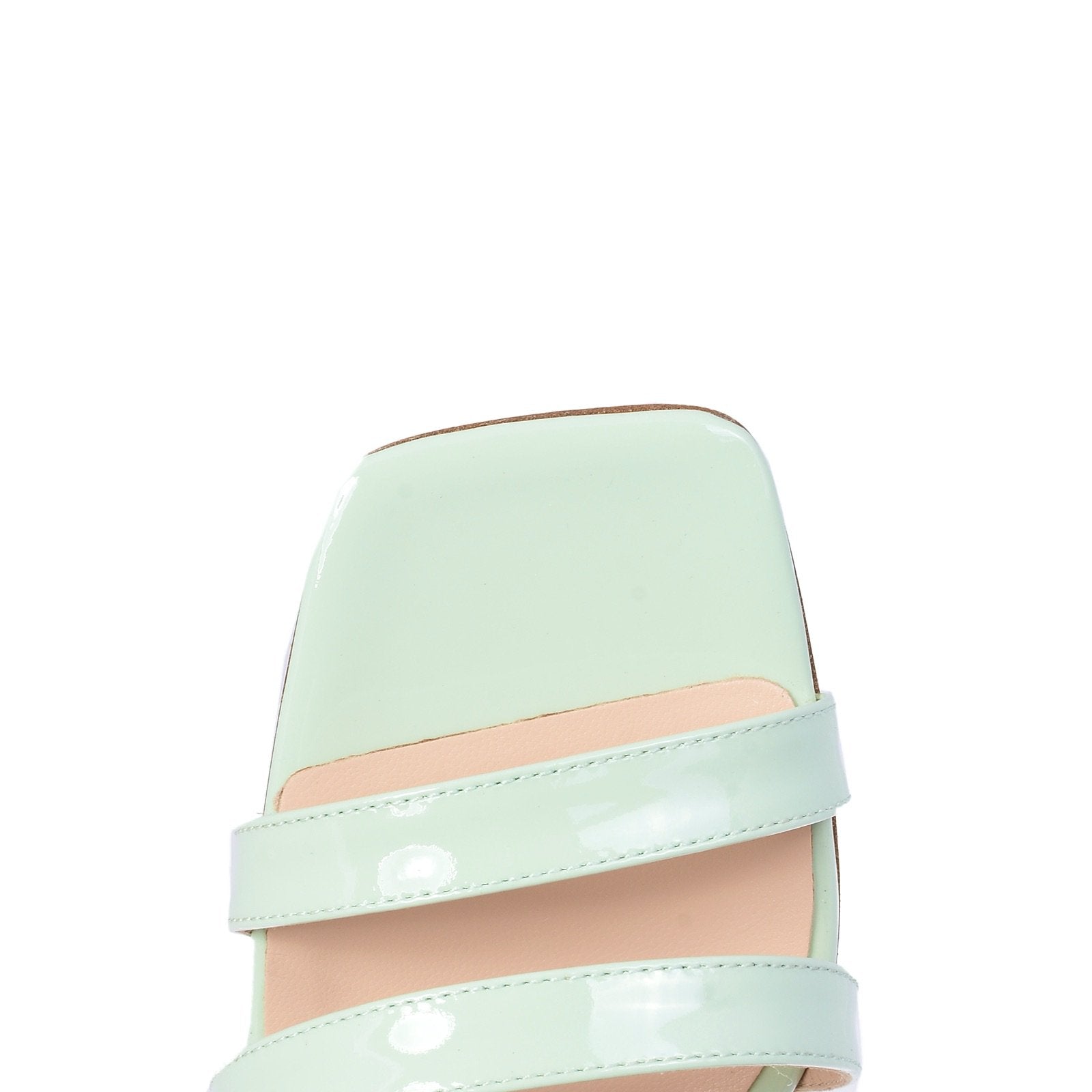 New Heels Mule Sandals In Aquamarine SAN/G31 - 8