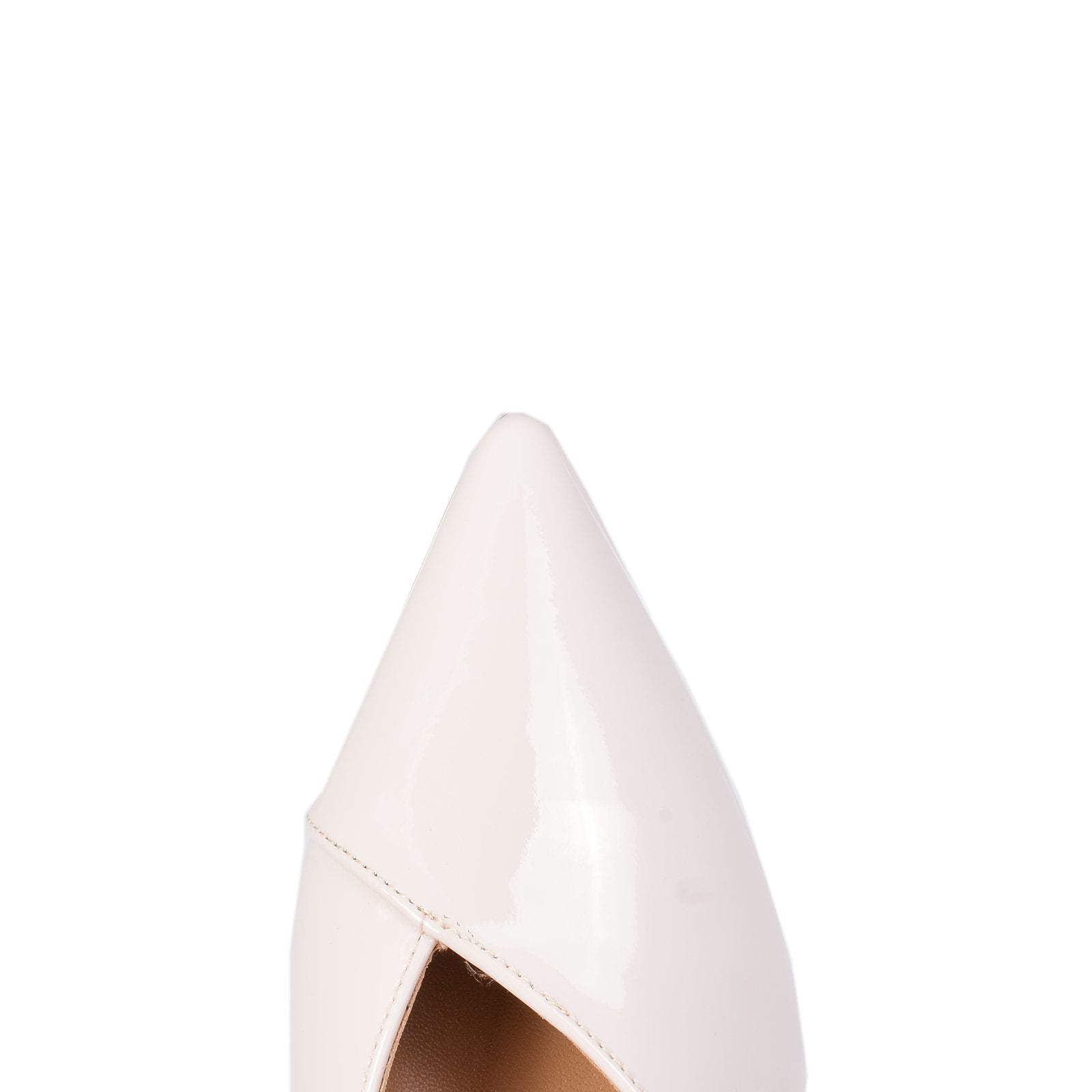Open Side Flats In White NASH 4 - 8