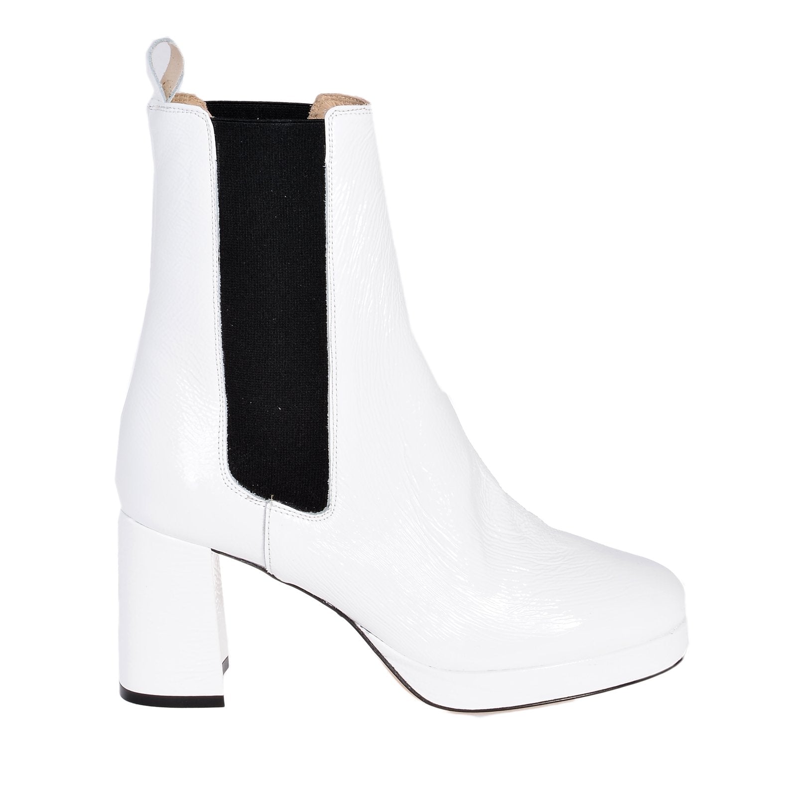 Nebo White Naplak Boots I-1960-White - 1