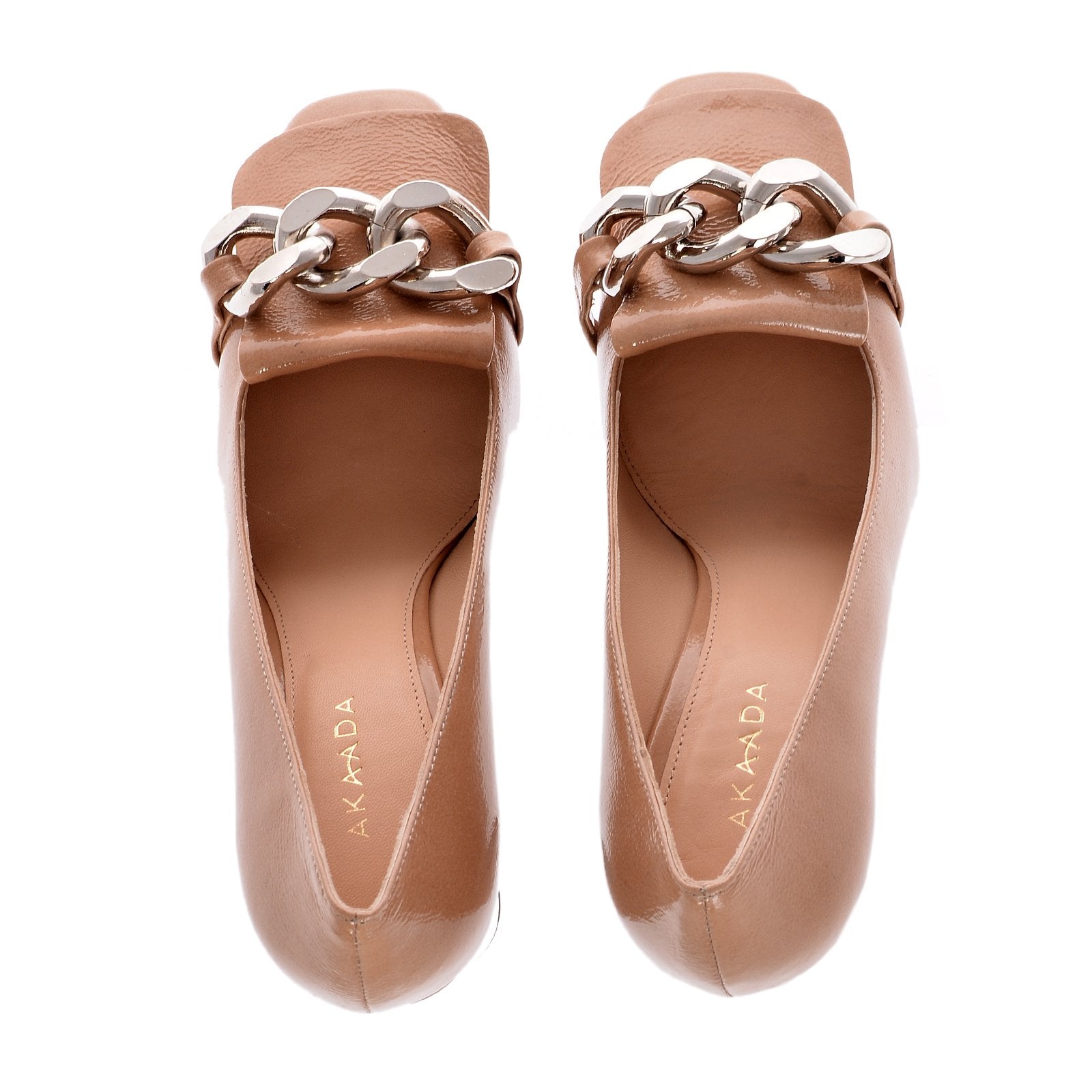 Kaiya Nude Naplak Shoes Heels 1325_NUDE - 4