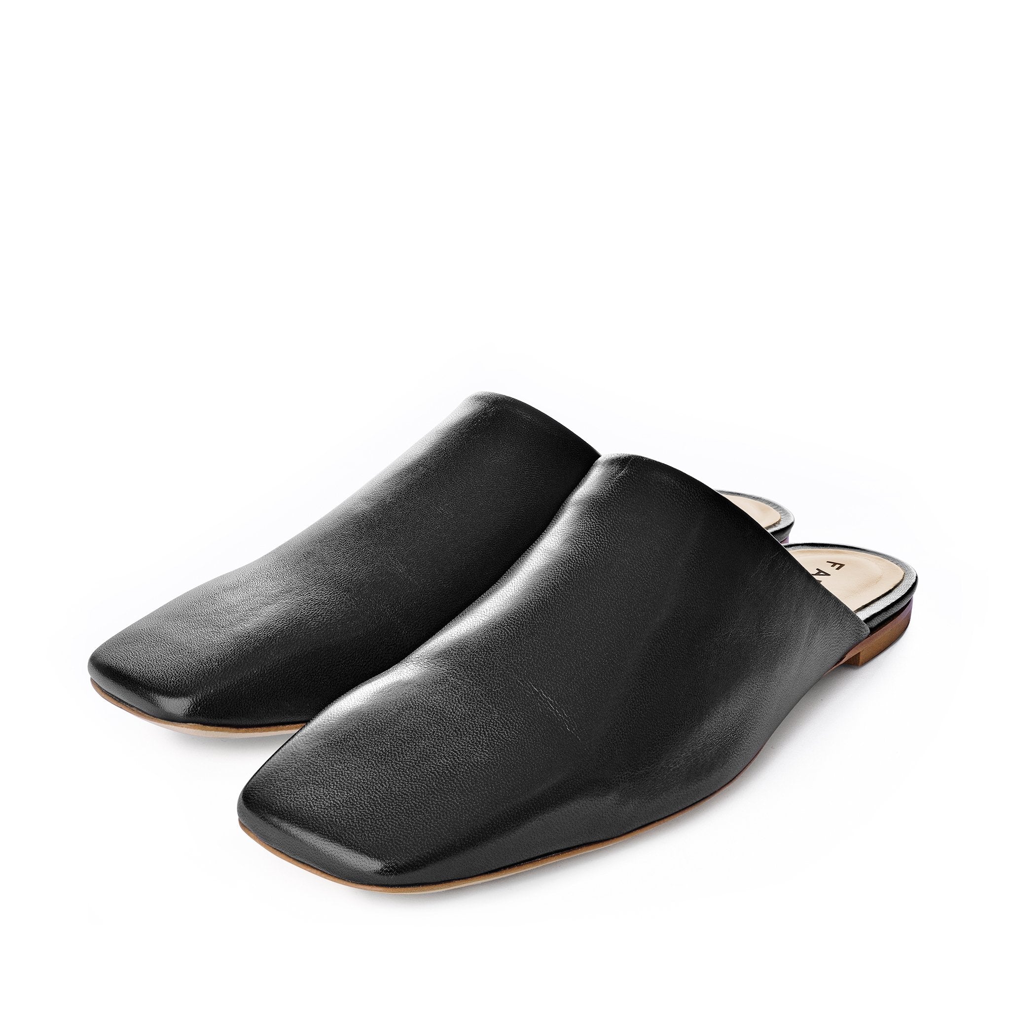 Naomi Black Cosy Mules S-5798BLACK - 8