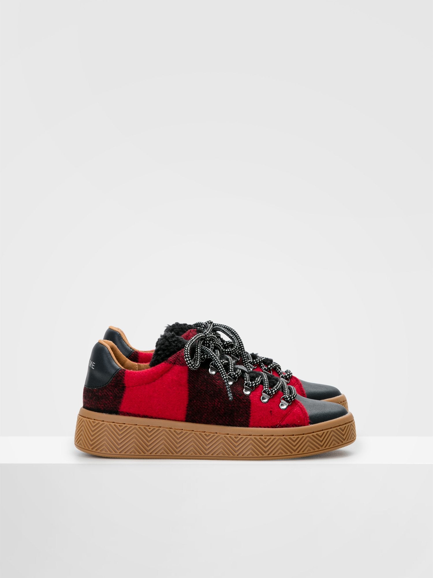 Ginger Sneaker Silk Scottish Black Carmin Sneakers HNRMST044X - 7