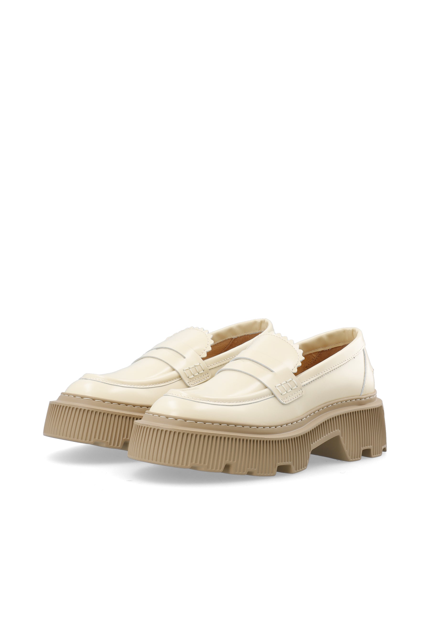 LÄST Gemma Loafer Loafers Off White