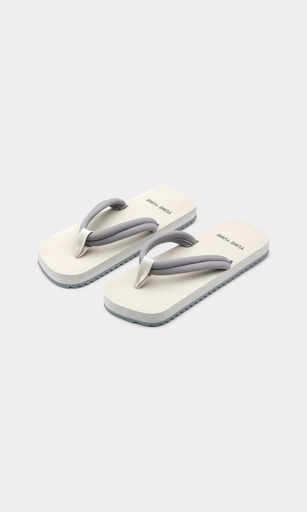 Xigy Grey White Flip Flops XI0003 - 2