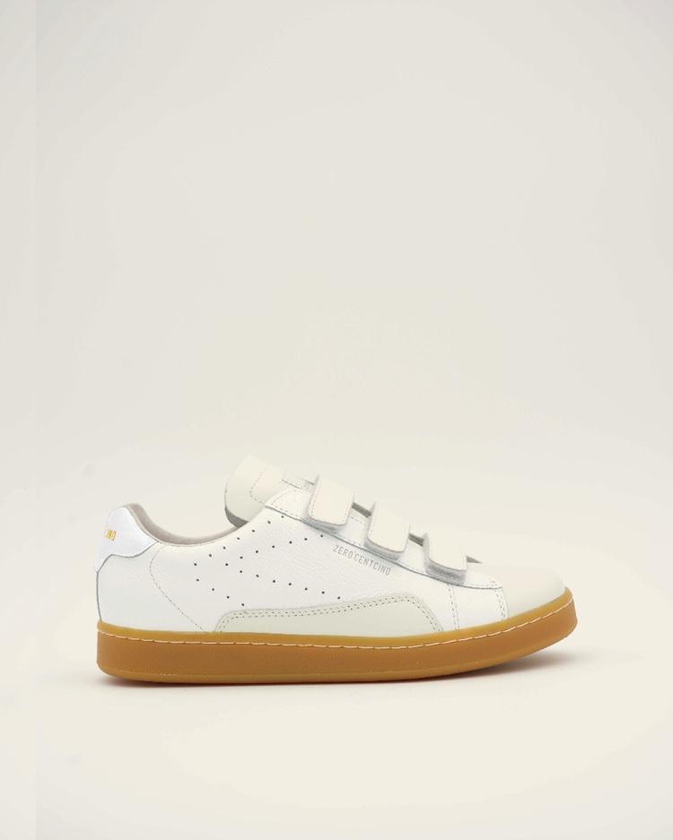 S-SCRATCH White Polish Chunky Sneakers - 4