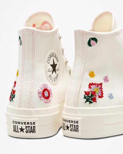 Chuck Taylor All Star Lift Floral Embroidery A02198C - 2