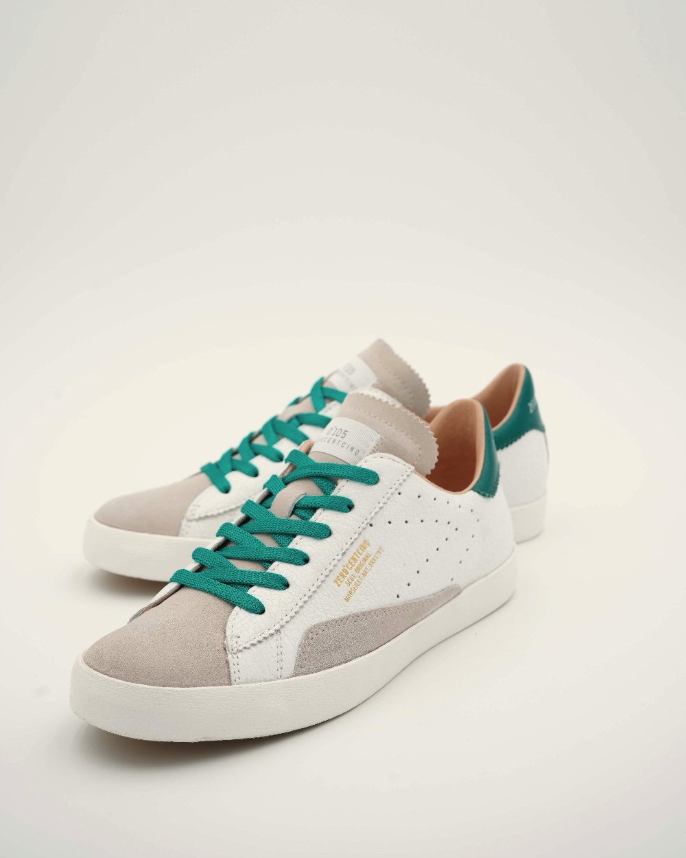 Sc01 White Green Chunky Sneakers SC01WHTGREEN - 3
