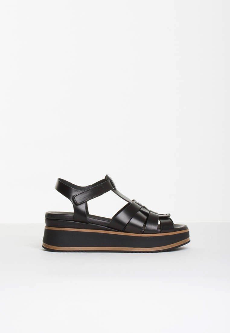 Stella-Black Gladiator Chunky Sandlas  - 7