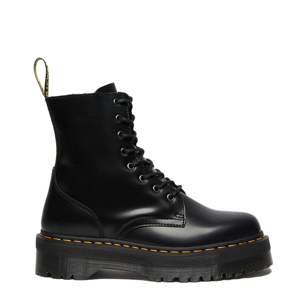 Jadon Black Patent Leather Platform Boots DM26646001 - 1
