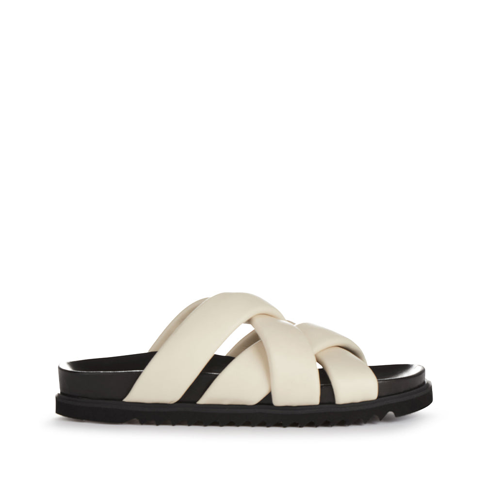 Josie White Leather Sandals 11-044-012 - 1