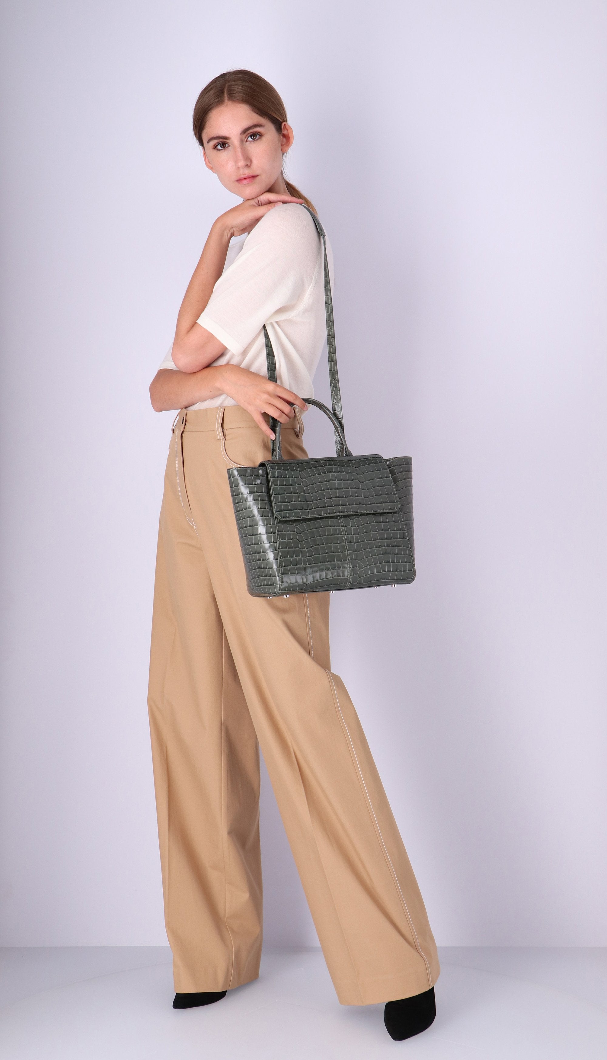 Mini Hero Croco Wild Green Bag Bags