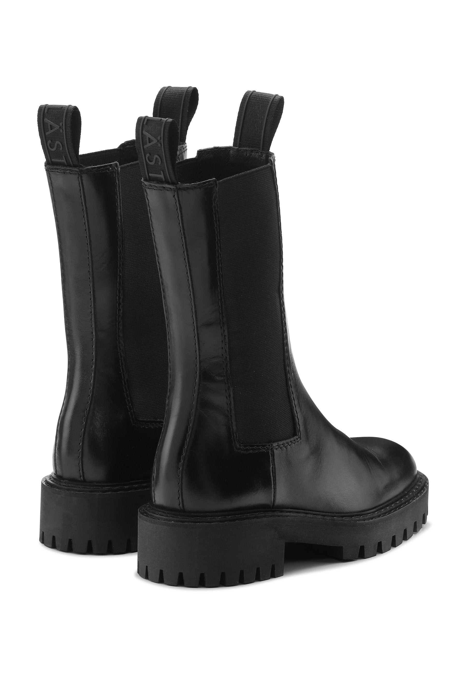Angie Chelsea Black Boots LAST1127 -7