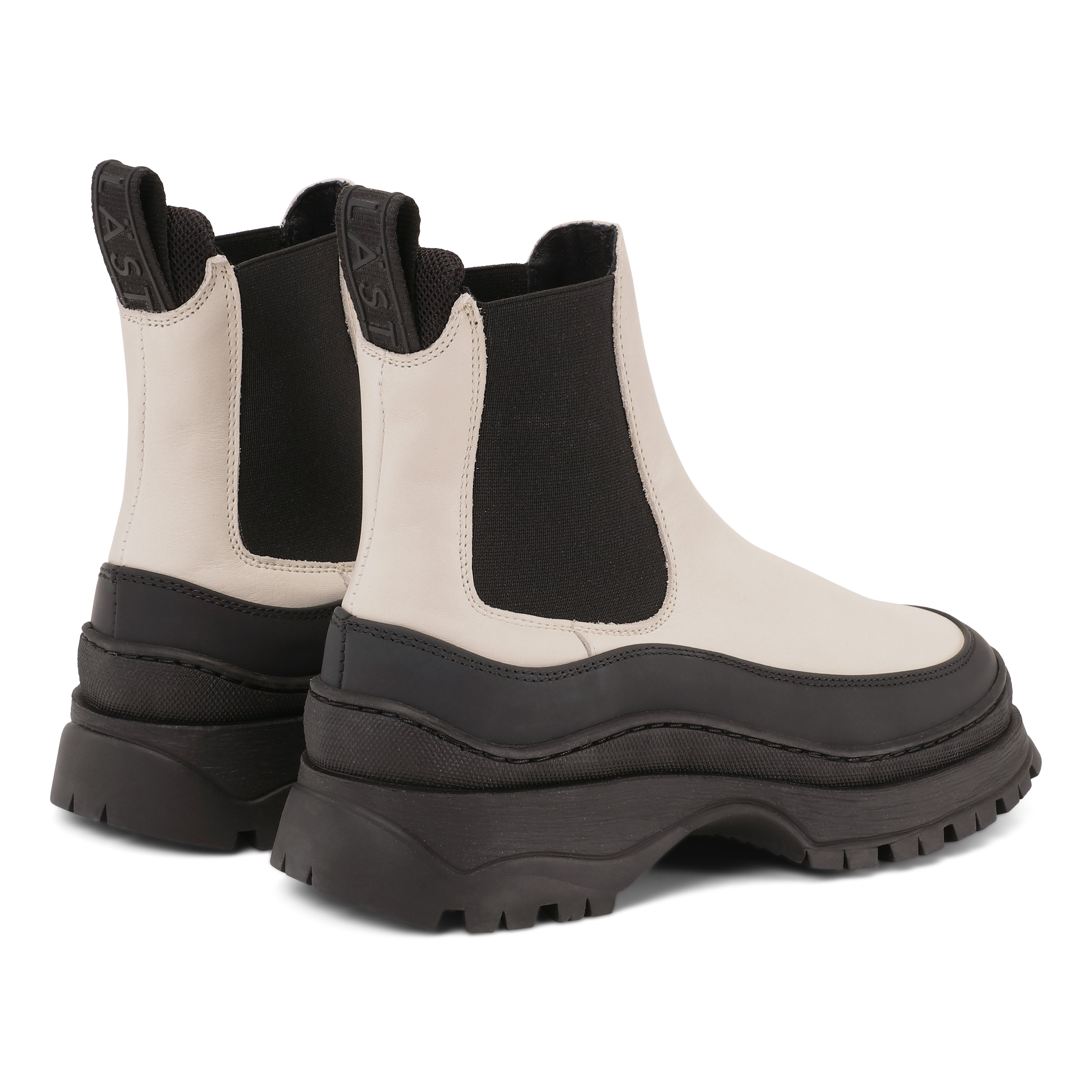 Trail Off White Chelsea Boots LAST1377 - 04