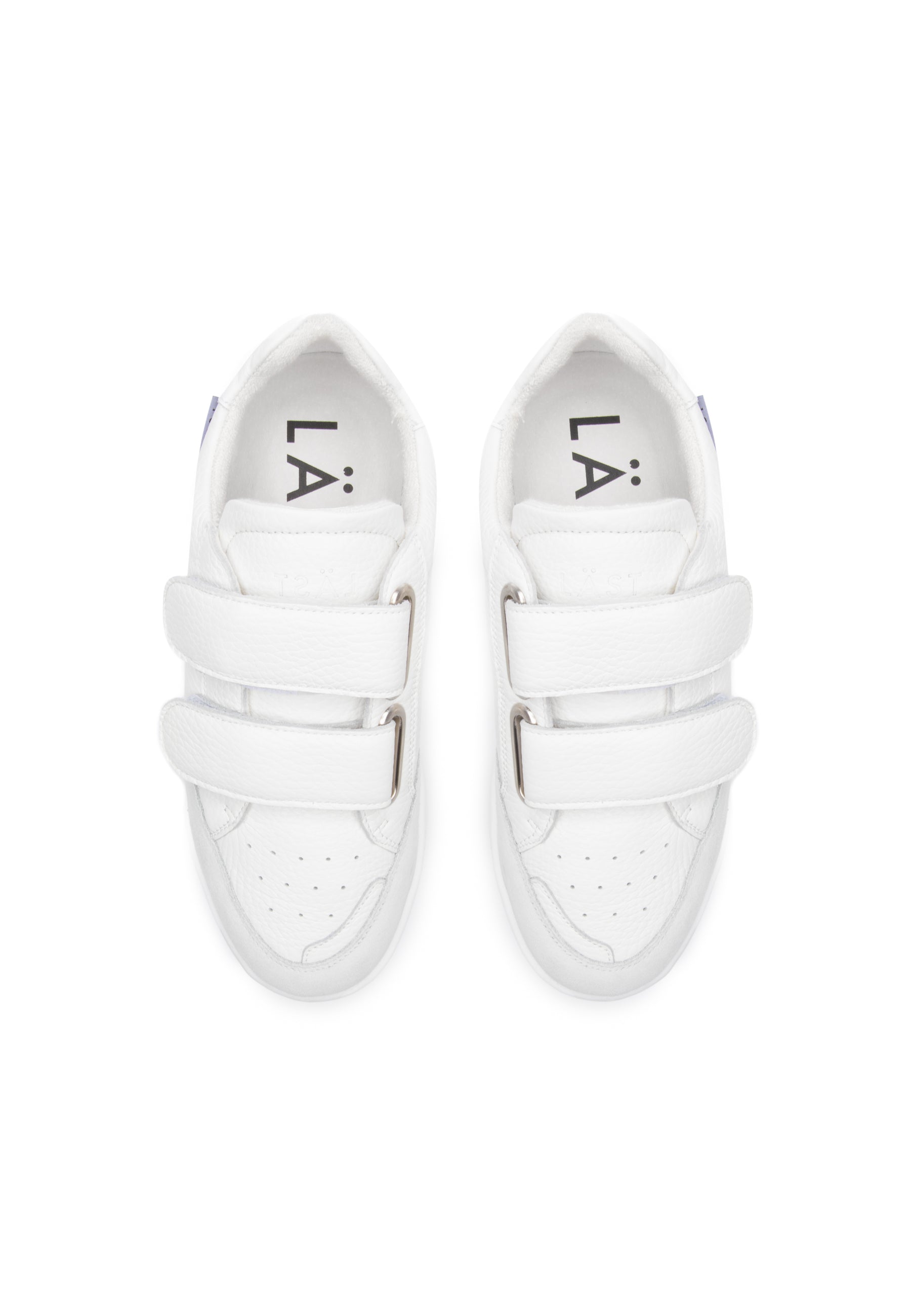 Bella White Retro Sneakers LAST1493 - 4