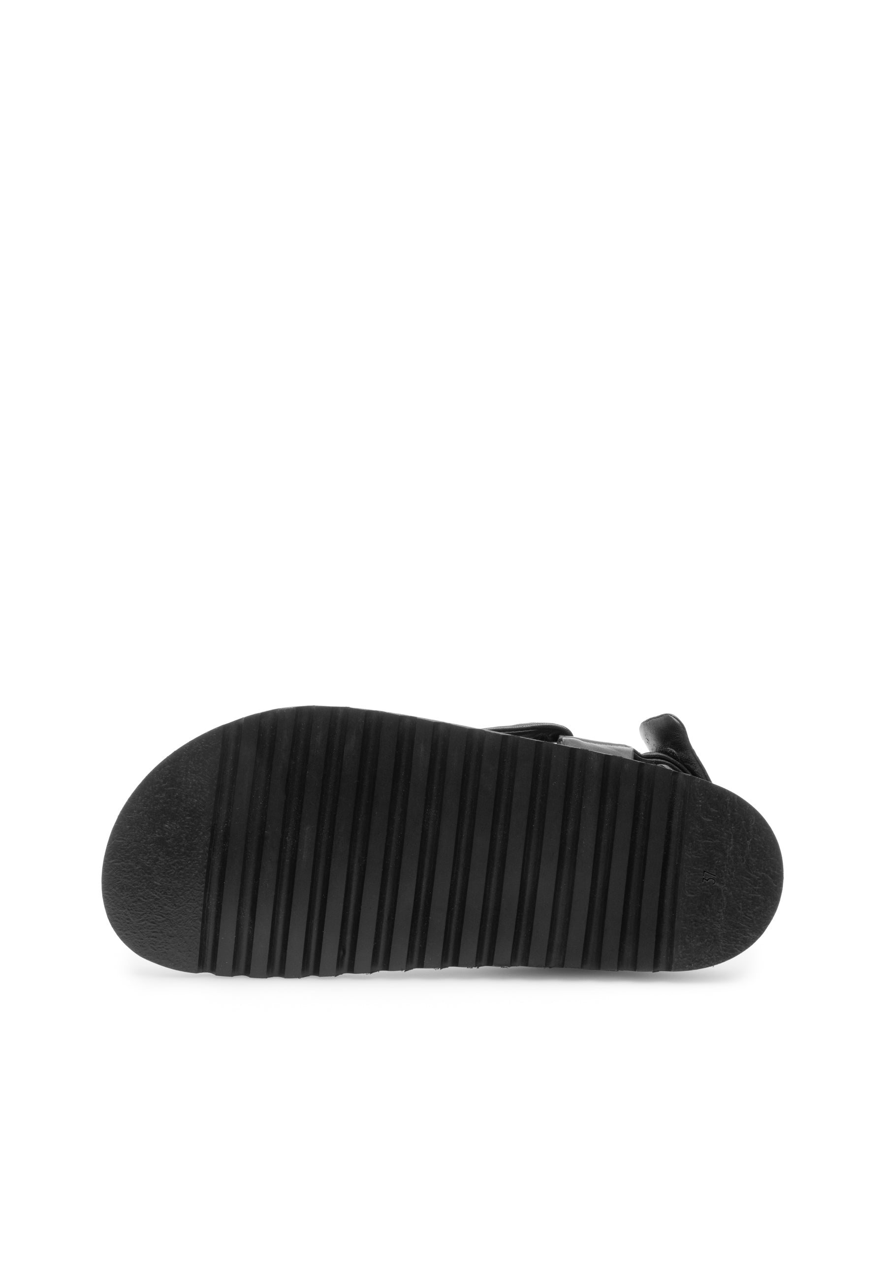 Flora Black Leather Sandals LAST1541 - 7