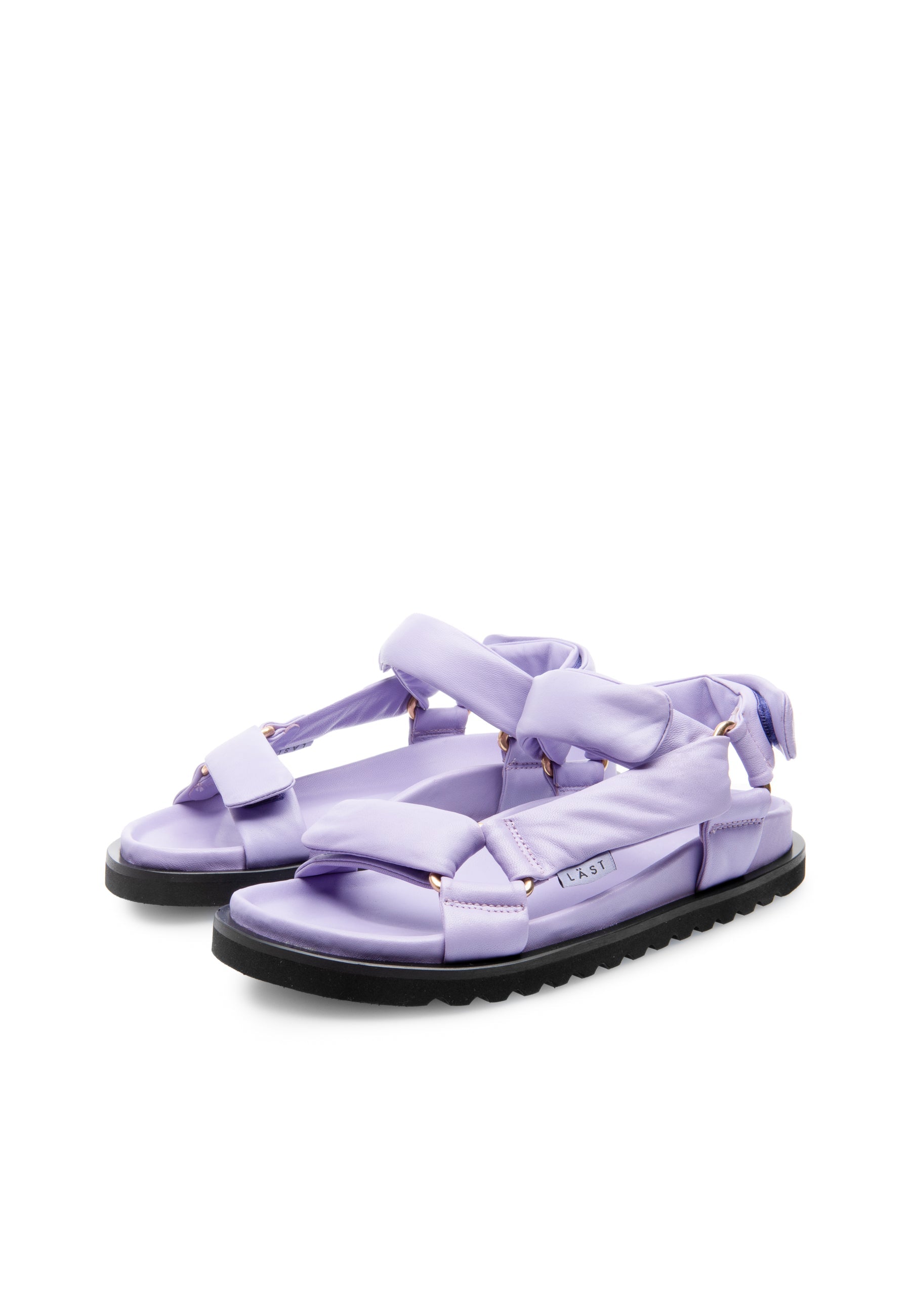 Flora Lavender Leather Sandals LAST1542 - 3