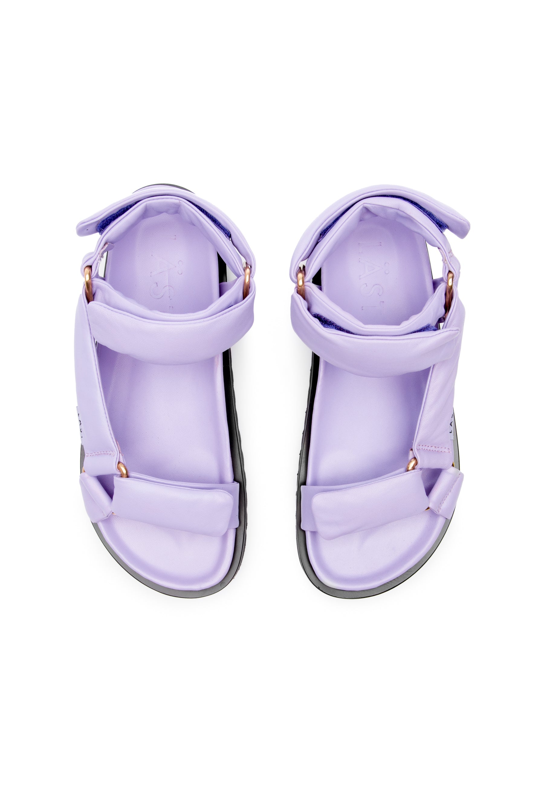 Flora Lavender Leather Sandals LAST1542 - 4