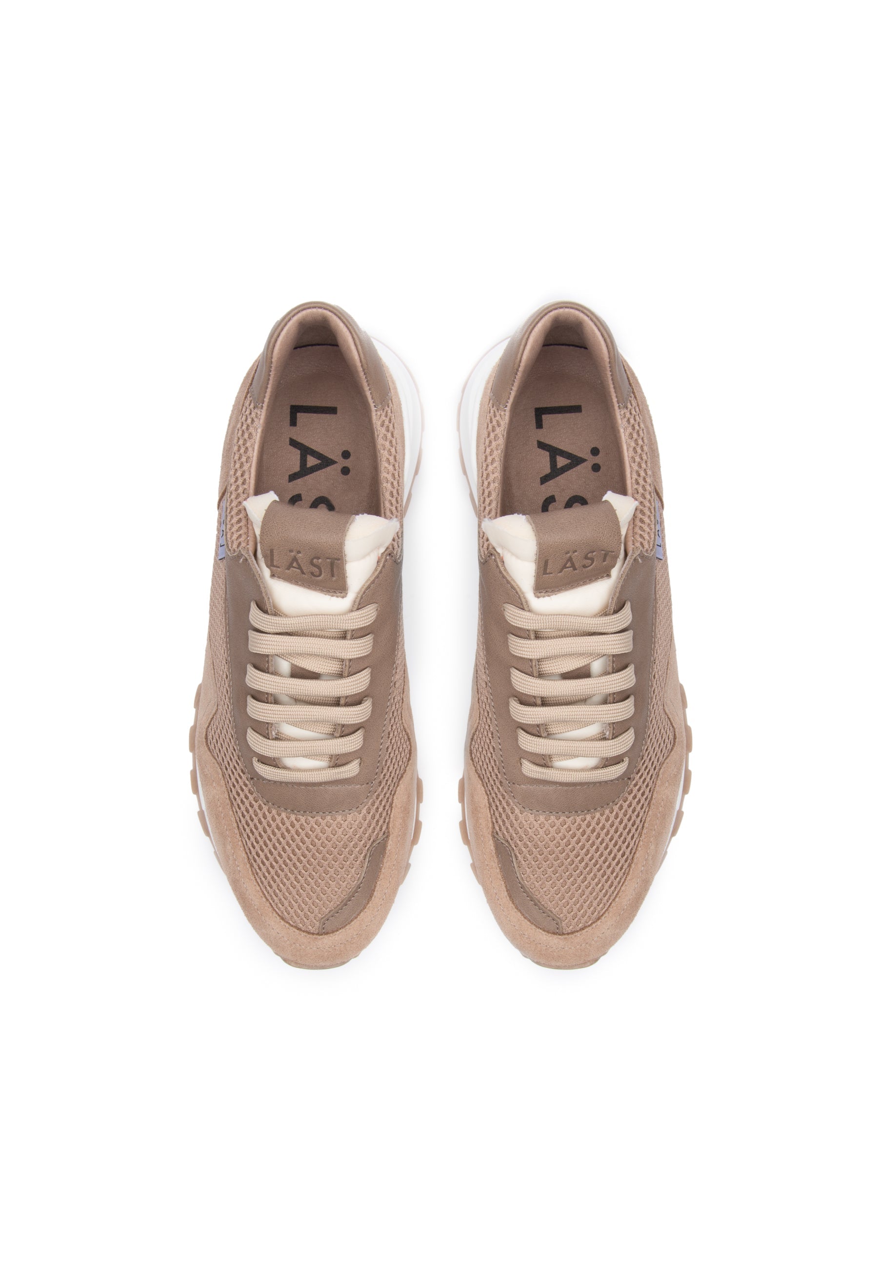 Rosie Taupe Chunky Sneakers LAST1569 - 4