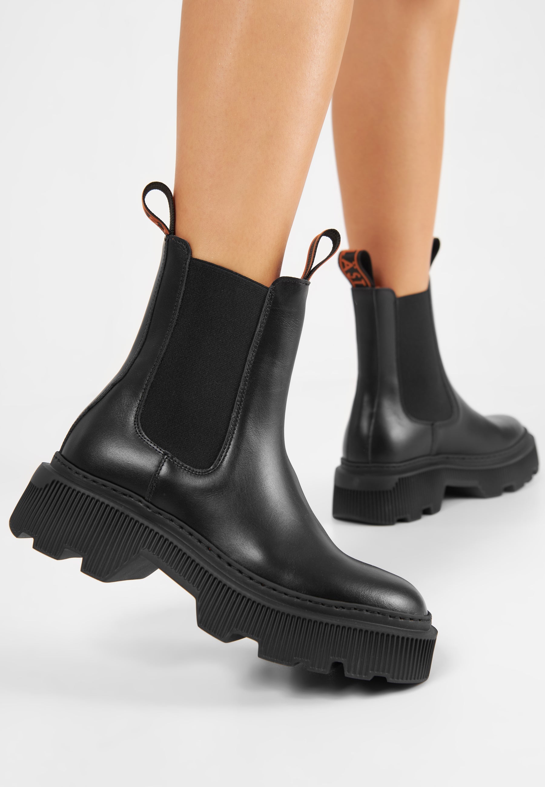 Trixy Black Chelsea Boots LAST1631 - 9