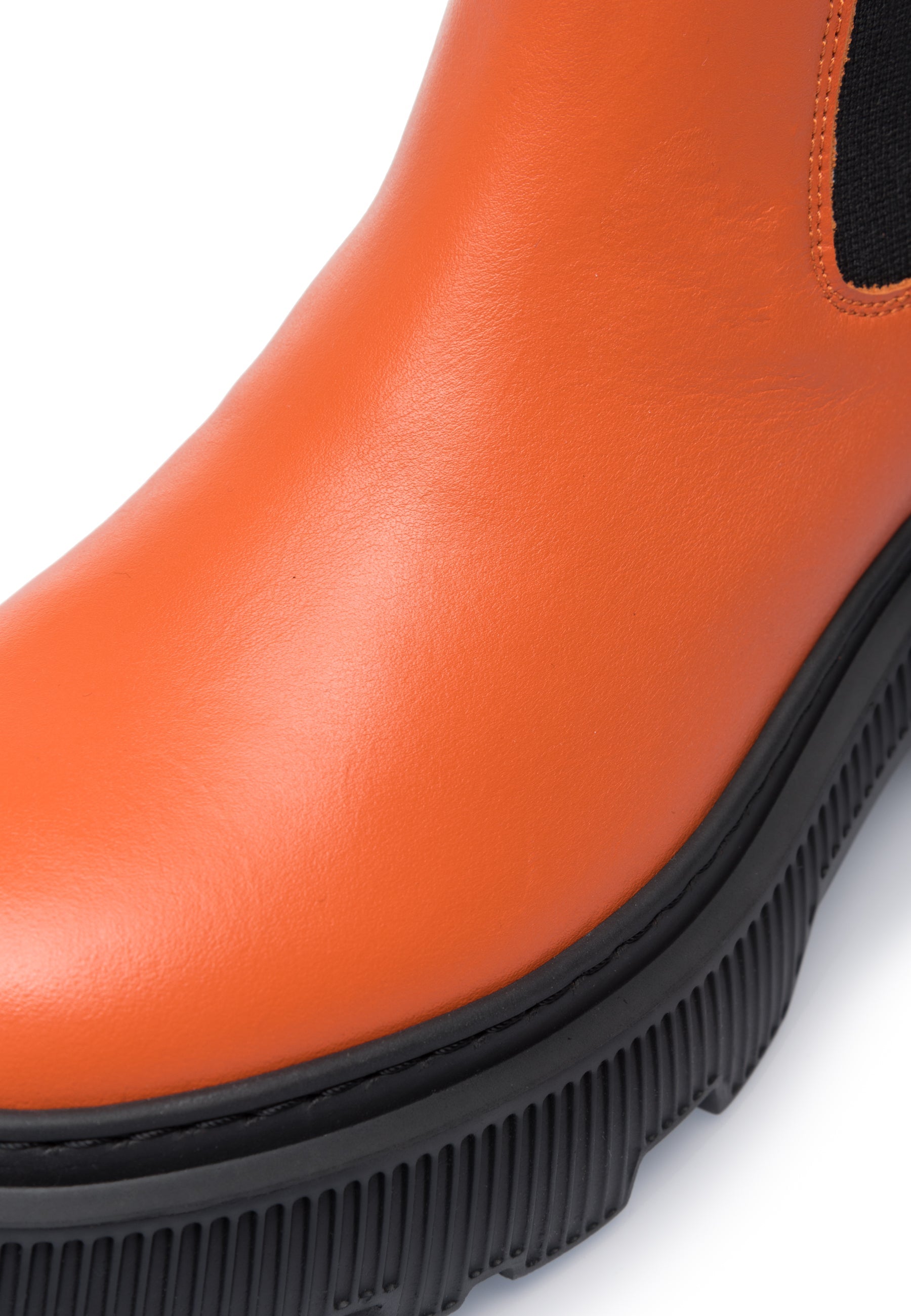 Trixy Orange Chelsea Boots LAST1632 - 6