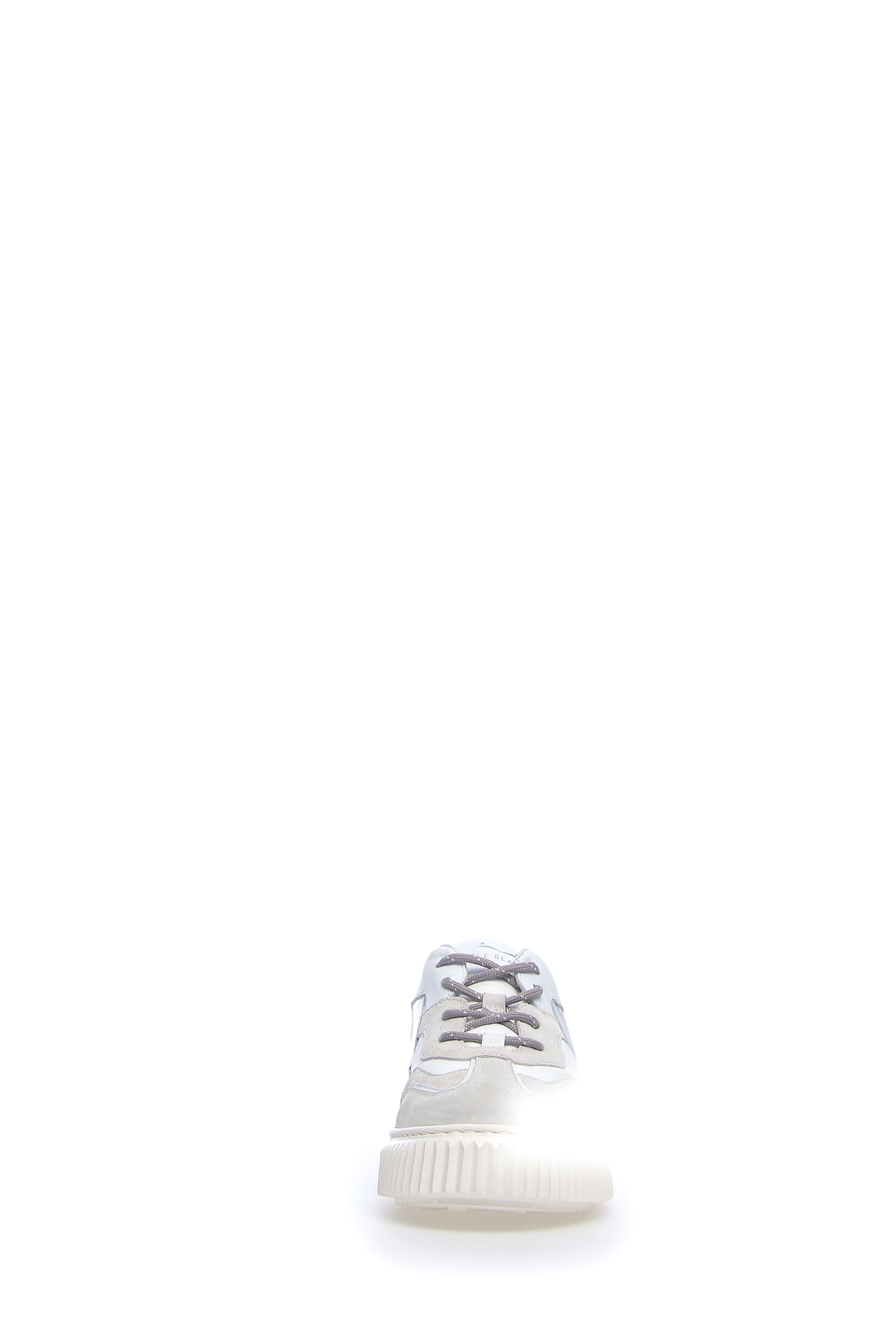 Malvina White Silver Chunky Sneakers Sneakers