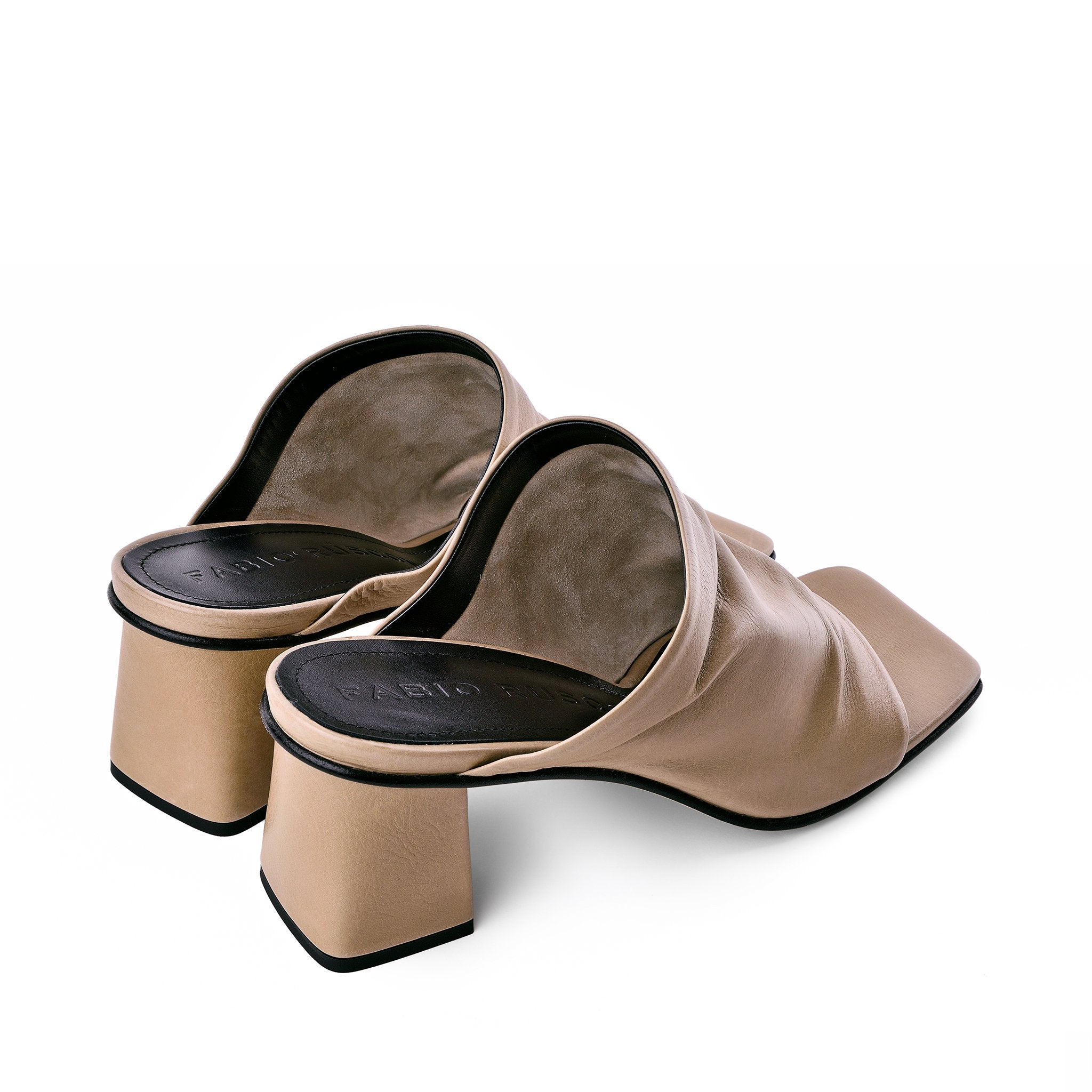 Virgi Taupe Leather Sandals 1280 - 5