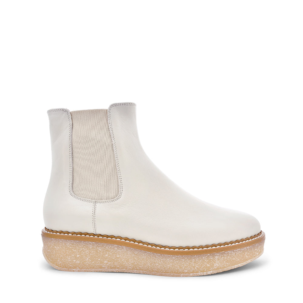 Machi Off White Leather Chelsea Boots 2005_OFF_WHITE - 1