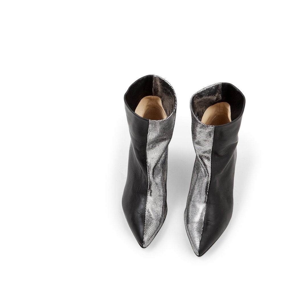 Chloe Black Silver Boots 03-008-021 - 3