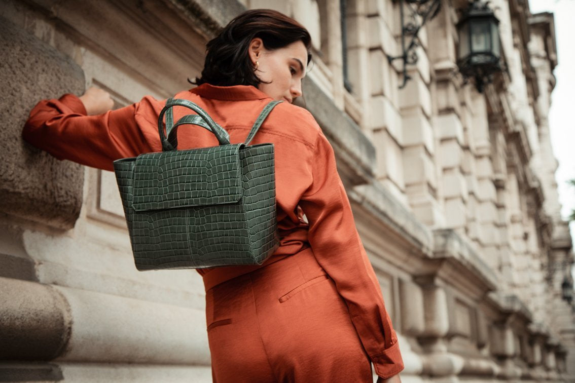 Mini Hero Croco Wild Green Bag Bags