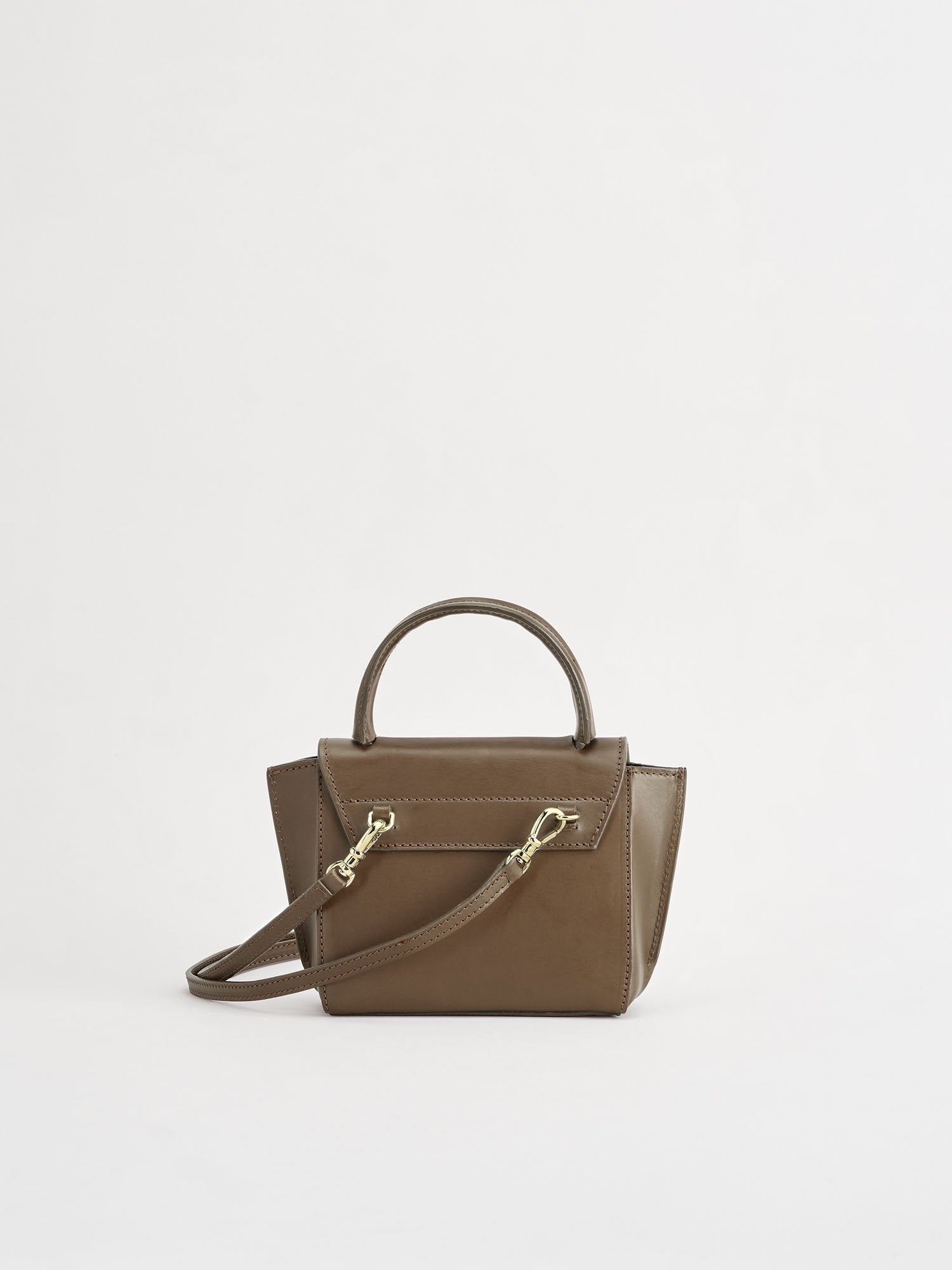 Montalcino Khaki Brown Mini Handbag Bags
