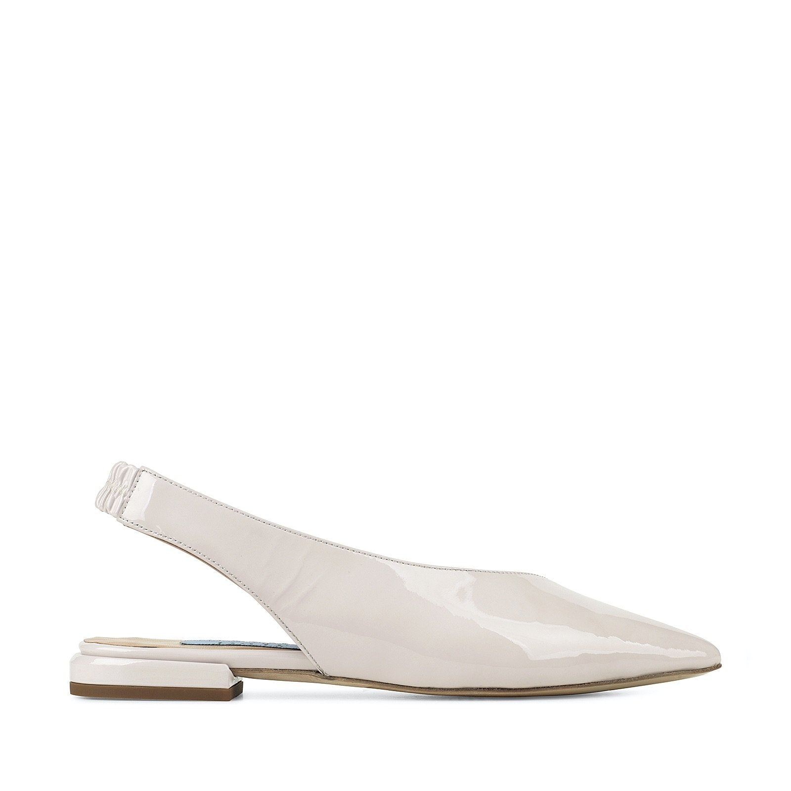 Open Side Flats In White NASH 4 - 9