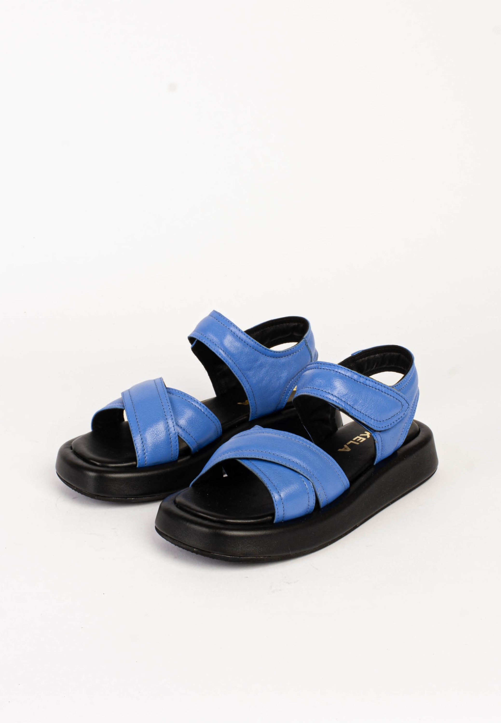Pearl Blue Chunky Sandals PEARL-BLUE - 4