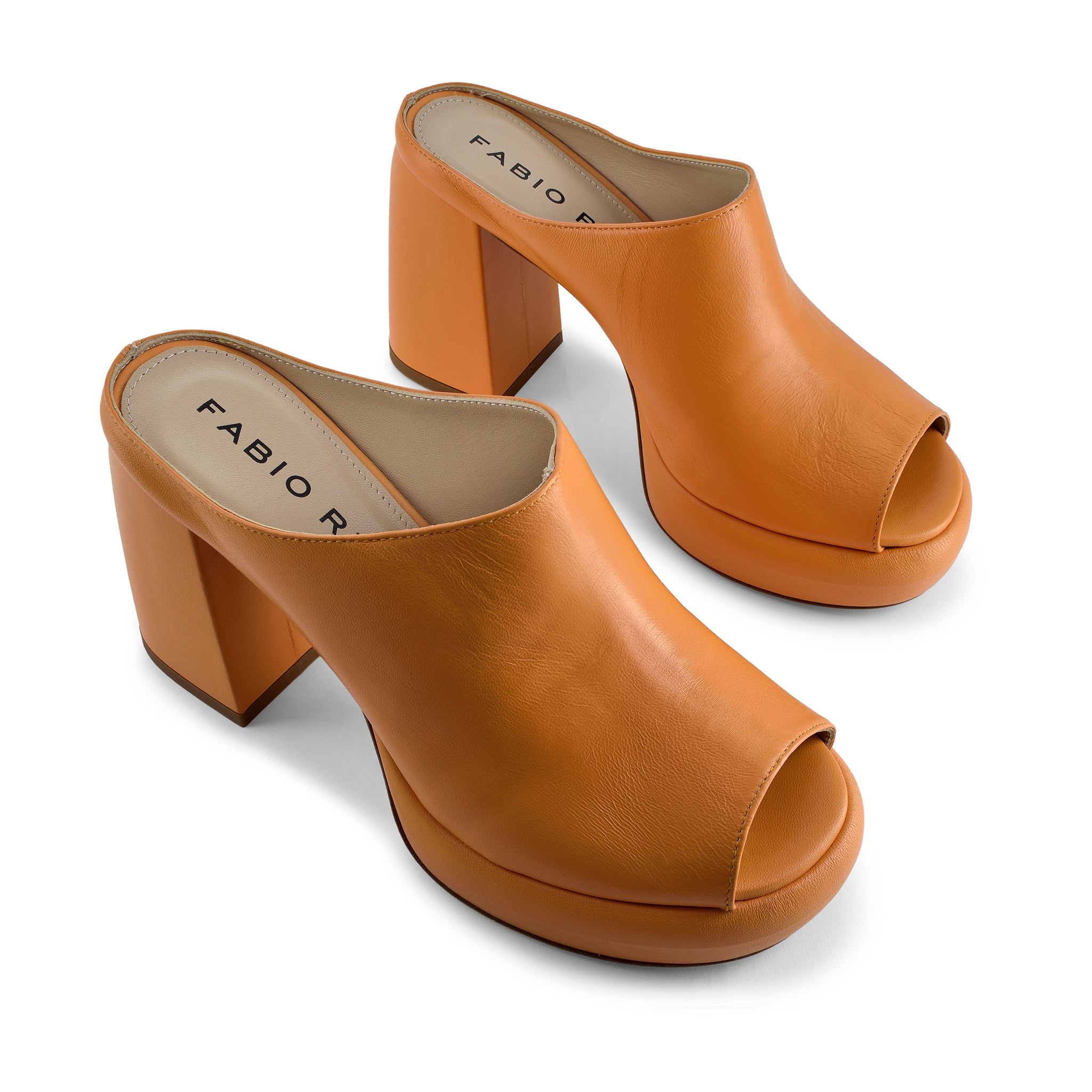 Doria Papaya Platform Mules E-2323-DORIAPAPAYA - 2