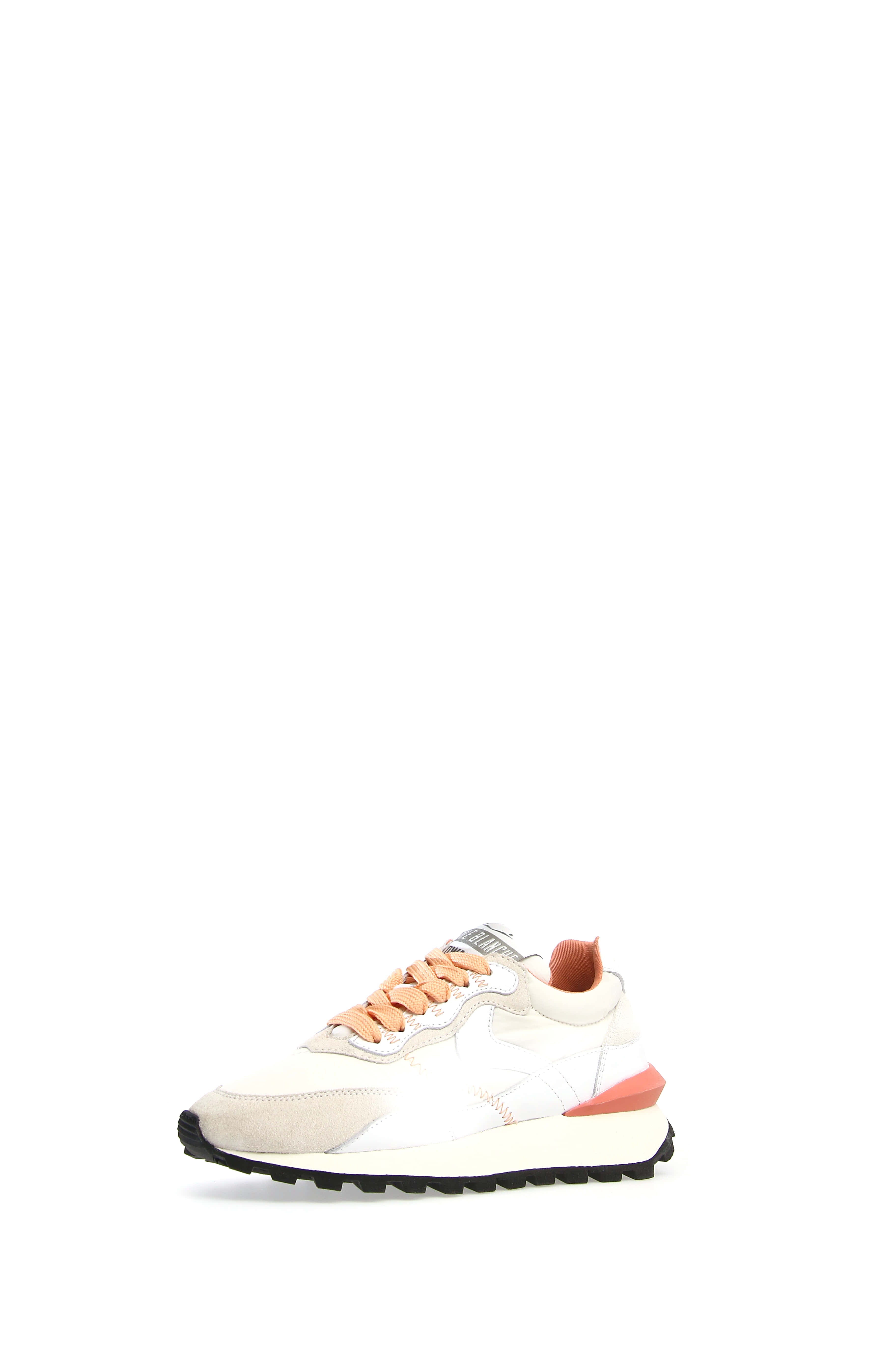 Qwark Hype Suede Off White Chunky Sneakers 2016980050N01 - 2