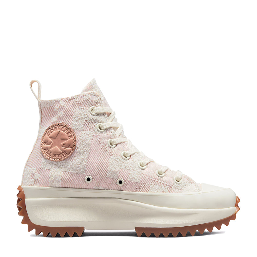Run Star Hike Hi Crafted Jacquard in Egret Pink 172714C-1