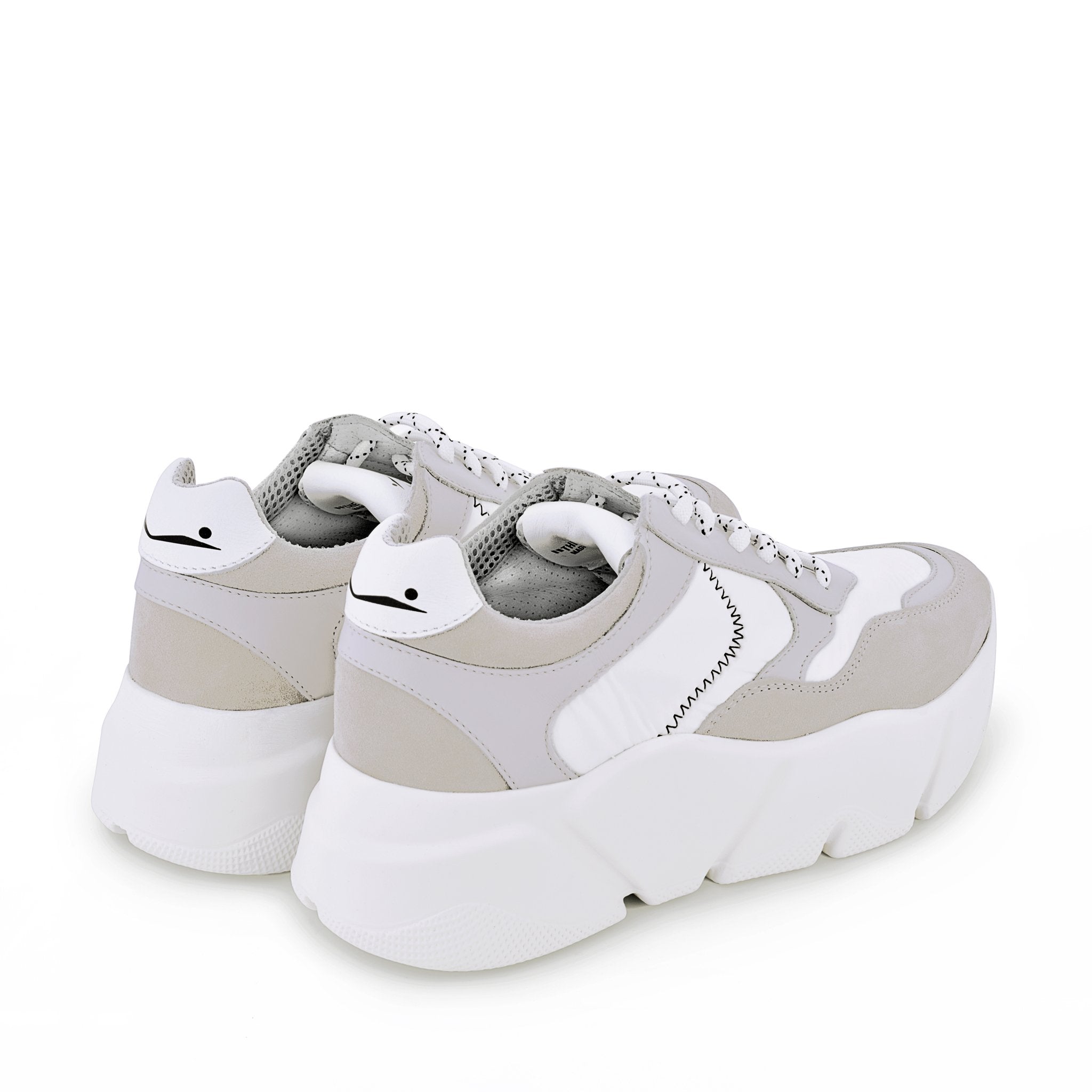 Creep Suede White Chunky Sneakers 2015876010N01 - 3