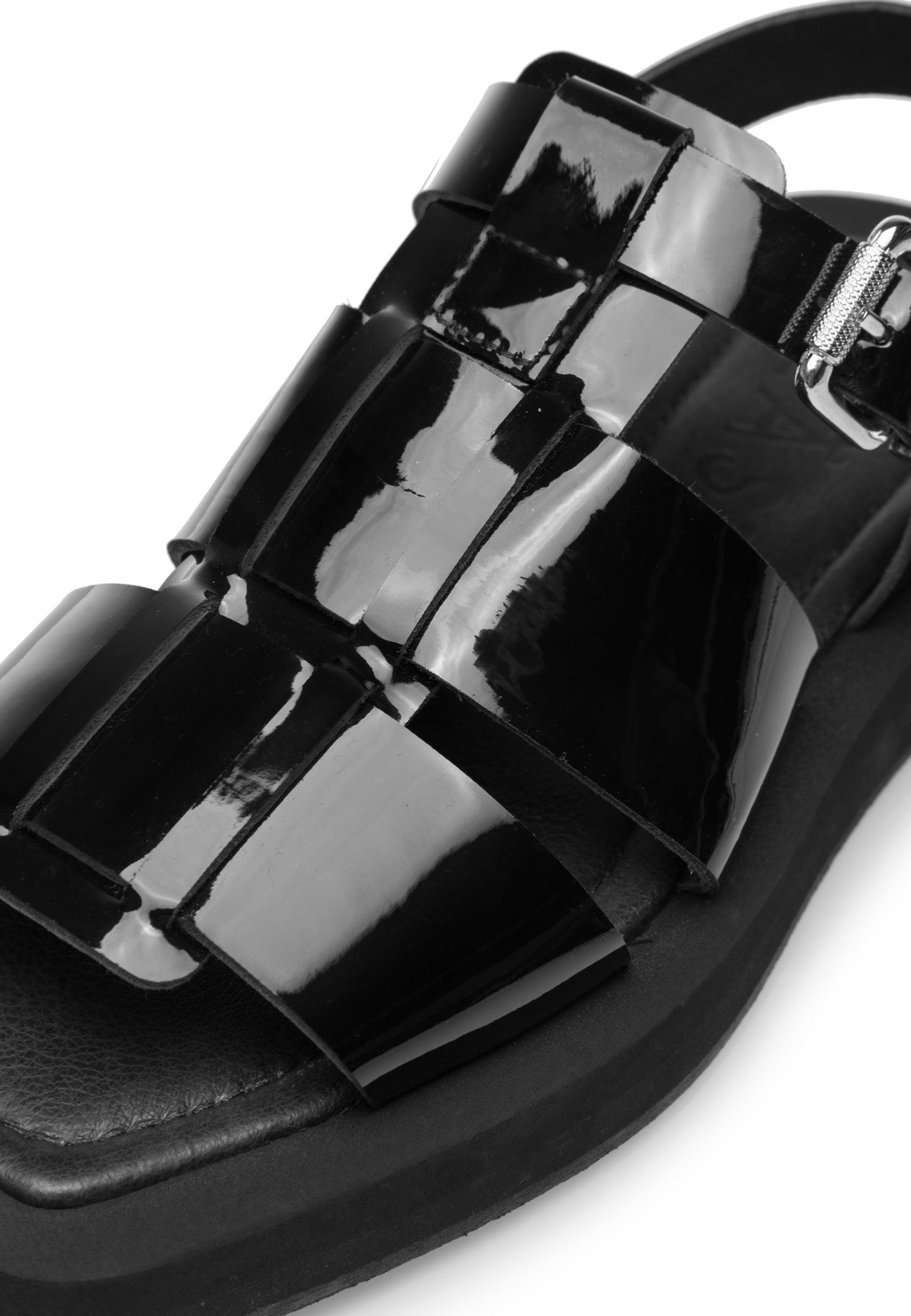 Samantha - Patent Leather - Black - LÄST Webshop