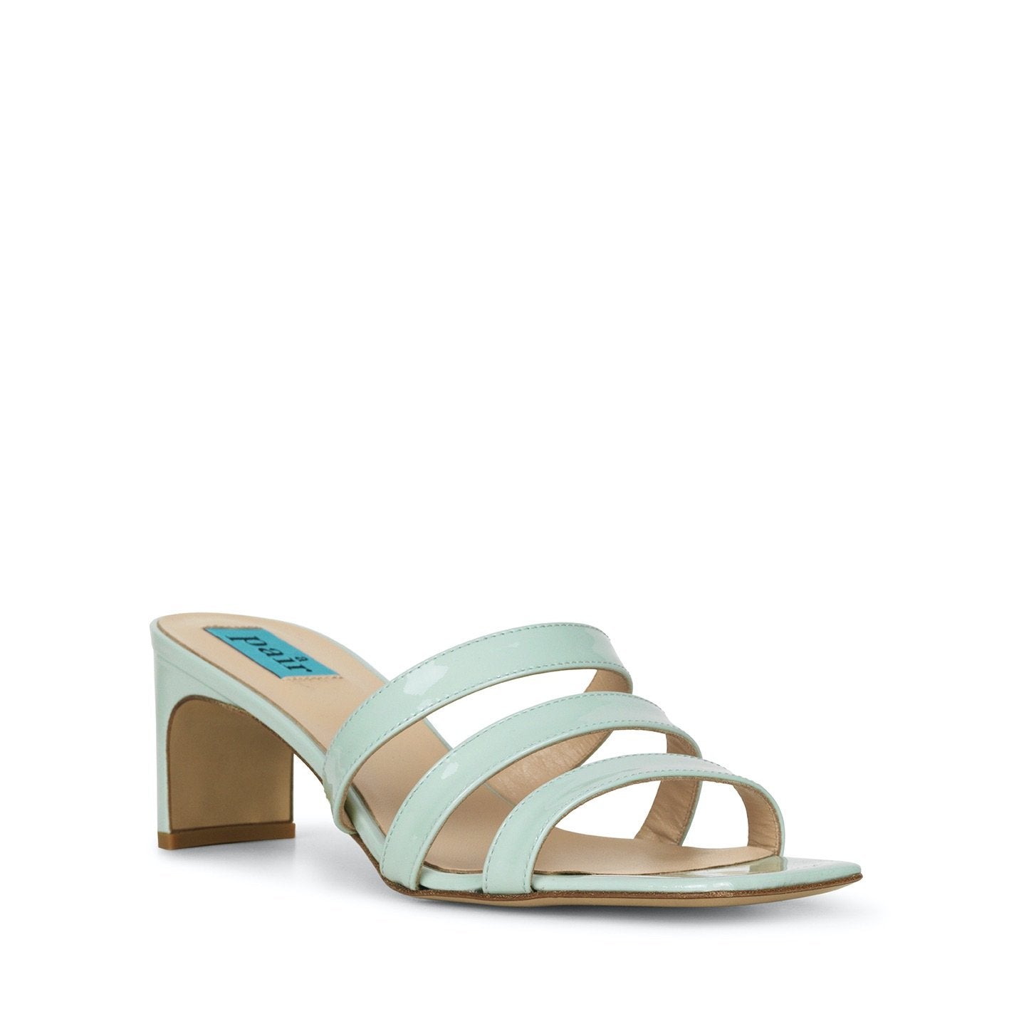New Heels Mule Sandals In Aquamarine SAN/G31 - 9